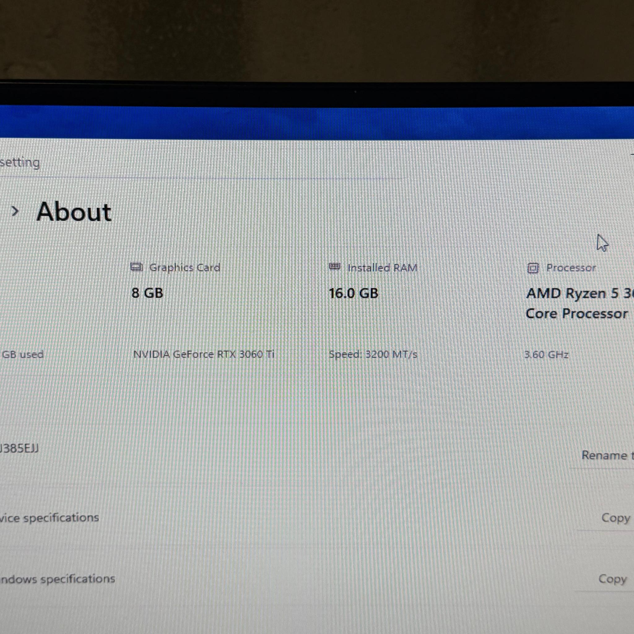 Custom gaming PC
