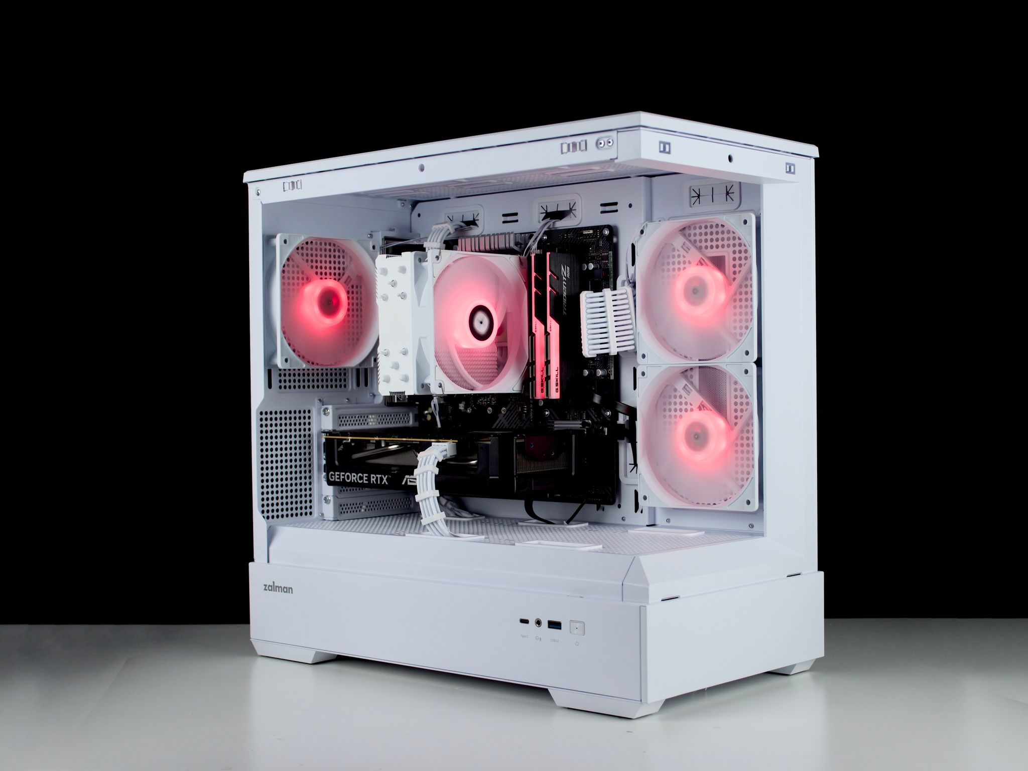 🧊❄️🧊 White Gaming PC – RTX 5060 , Ryzen 5 5600, 16GB RAM, 1TB SSD - WiFi, BlueTooth 🧊❄️🧊