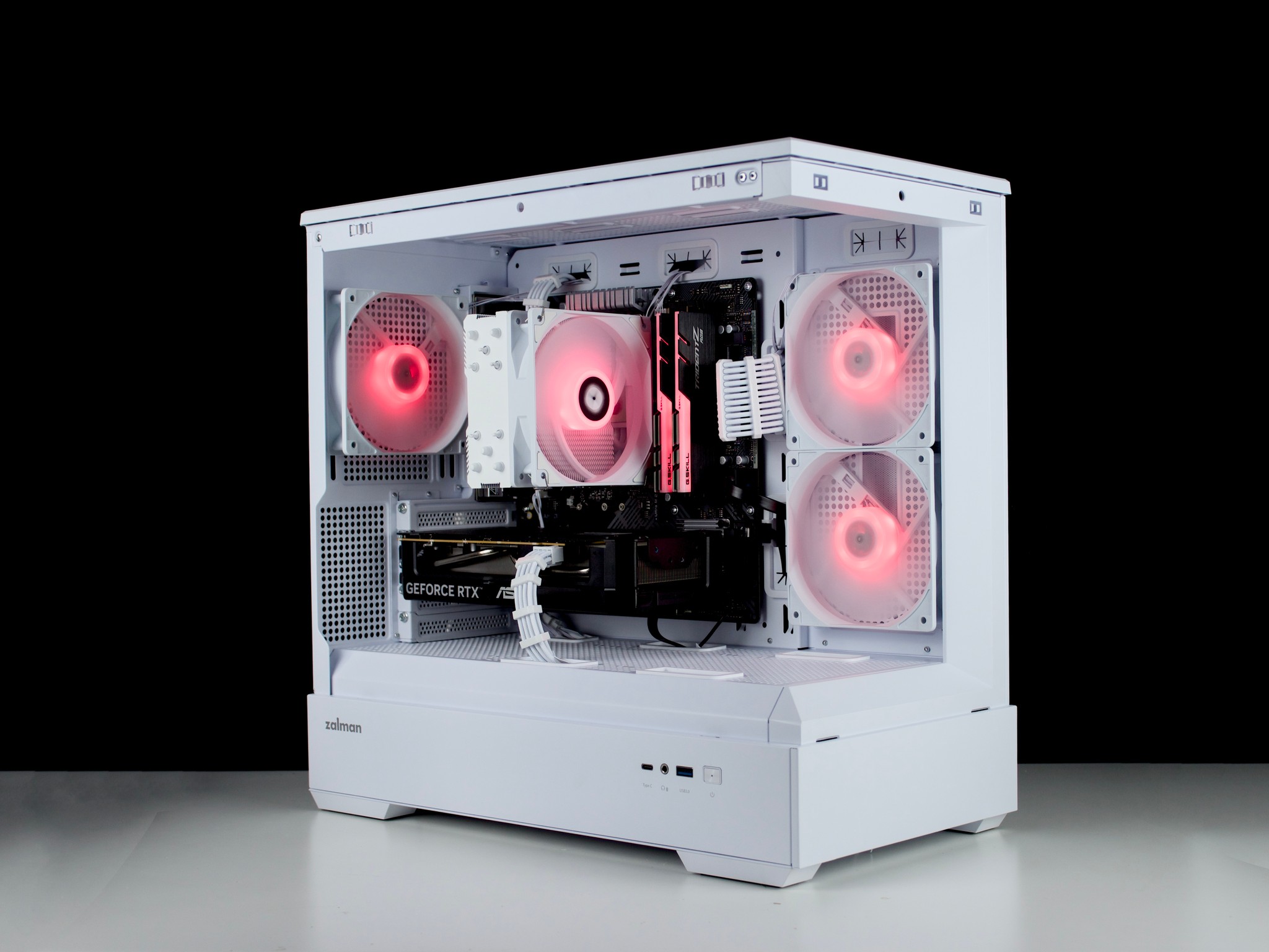🧊❄️🧊 White Gaming PC – RTX 5060 , Ryzen 5 5600, 16GB RAM, 1TB SSD - WiFi, BlueTooth 🧊❄️🧊