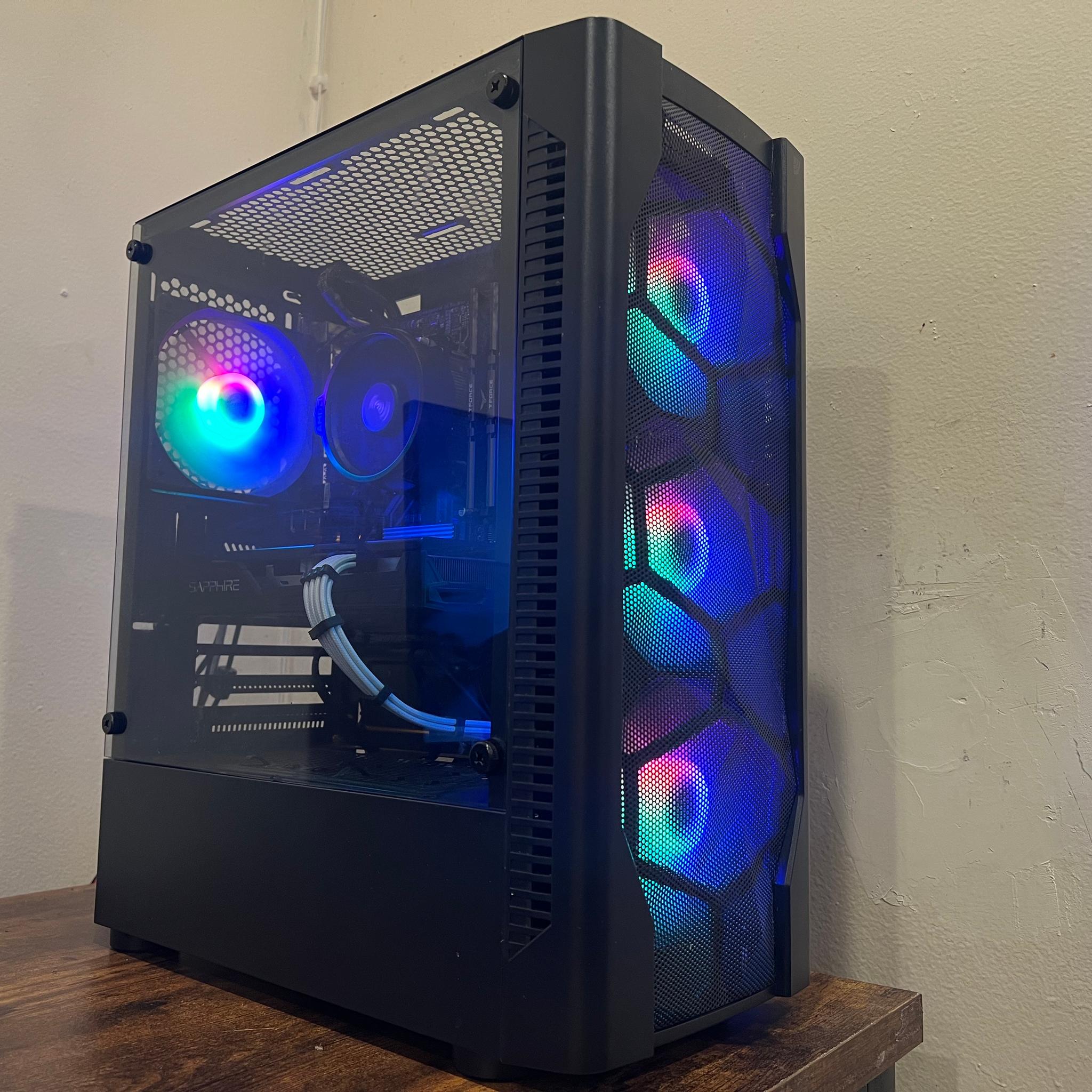 RX 5500xt | Ryzen 5 1600 | 16gb RAM | 512gb NVMe | Windows 11 | Budget Gaming PC