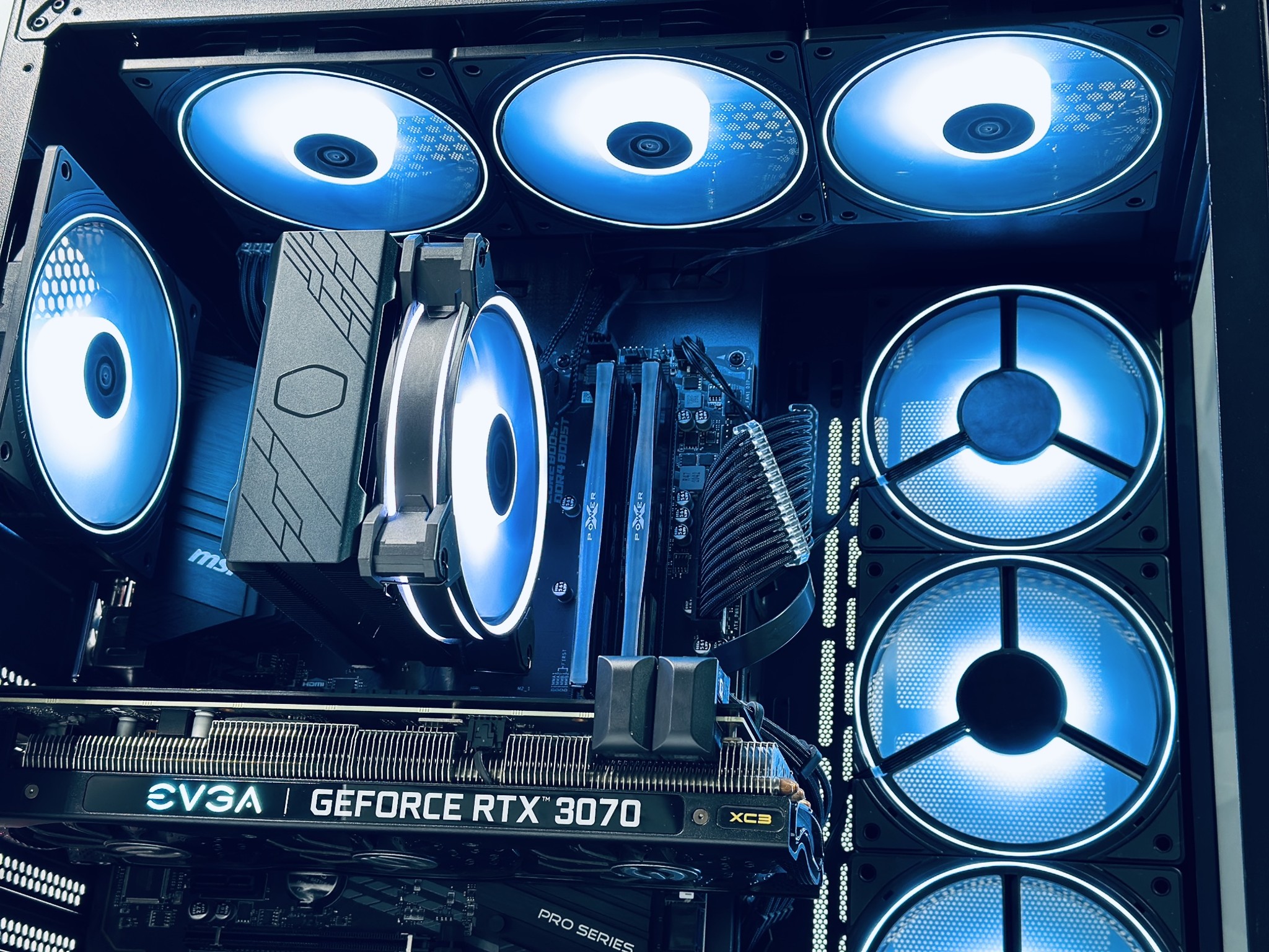 🖤Darkstar🖤Gaming PC▪️Nvidia RTX 3070 8GB▪️AMD Ryzen 5 5600 6 core▪️32GB DDR4 ▪️ 1TB SSD NVME