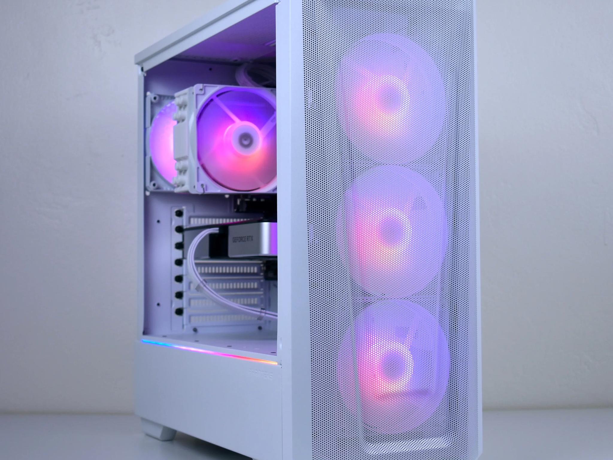 EXCELLENT Streaming/Gaming PC NVIDIA RTX 3060Ti, Ryzen 5600, 32GB RAM, WiFi | Forge Hercules (White)