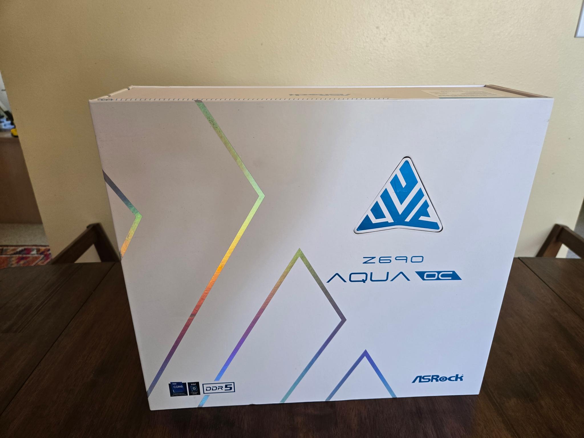 ASRock Z690 AQUA OC Limited Edition #/500 – NEW Factory Sealed