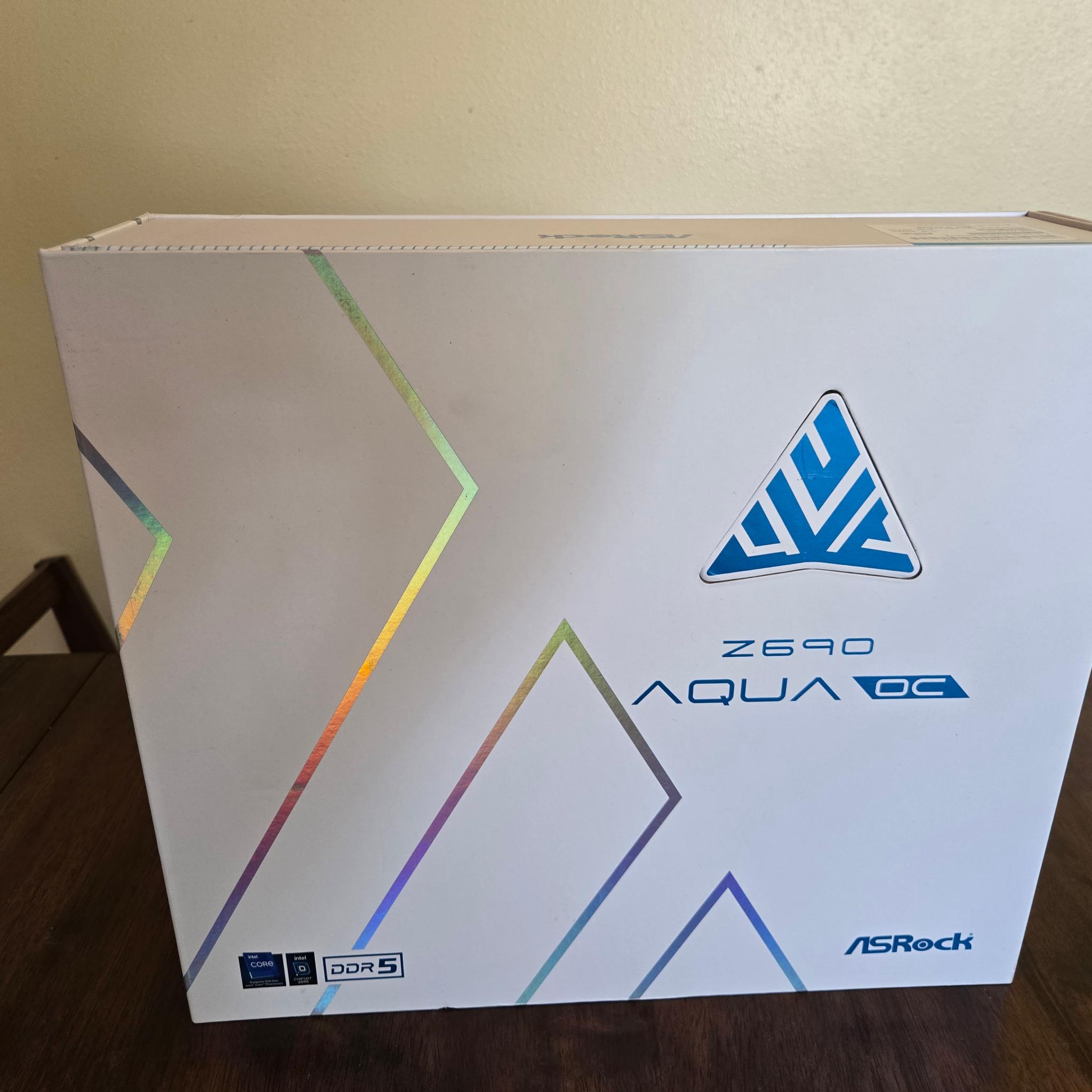 ASRock Z690 AQUA OC Limited Edition #/500 – NEW Factory Sealed