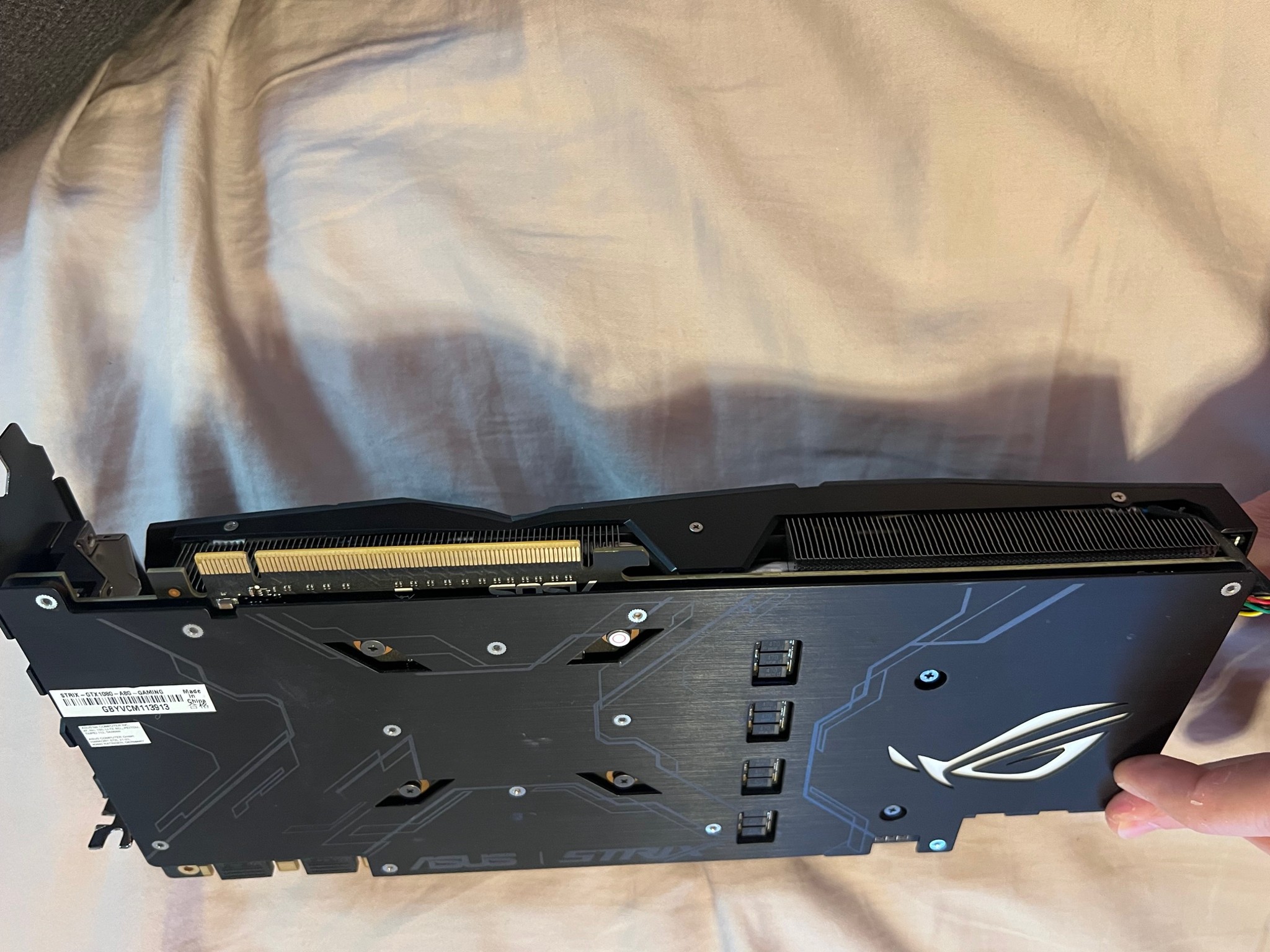 Asus ROG STRIX-GTX1080-O8G-GAMING