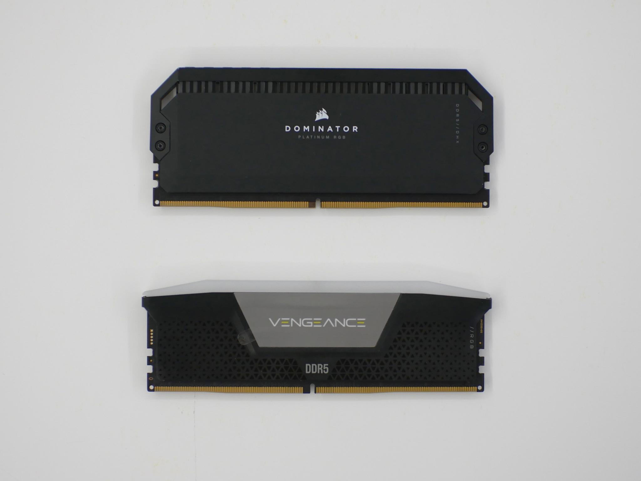 DDR5 32GB, vengeance 16gb 6400mt/s, dominator platinum 16gb 5200MT/s