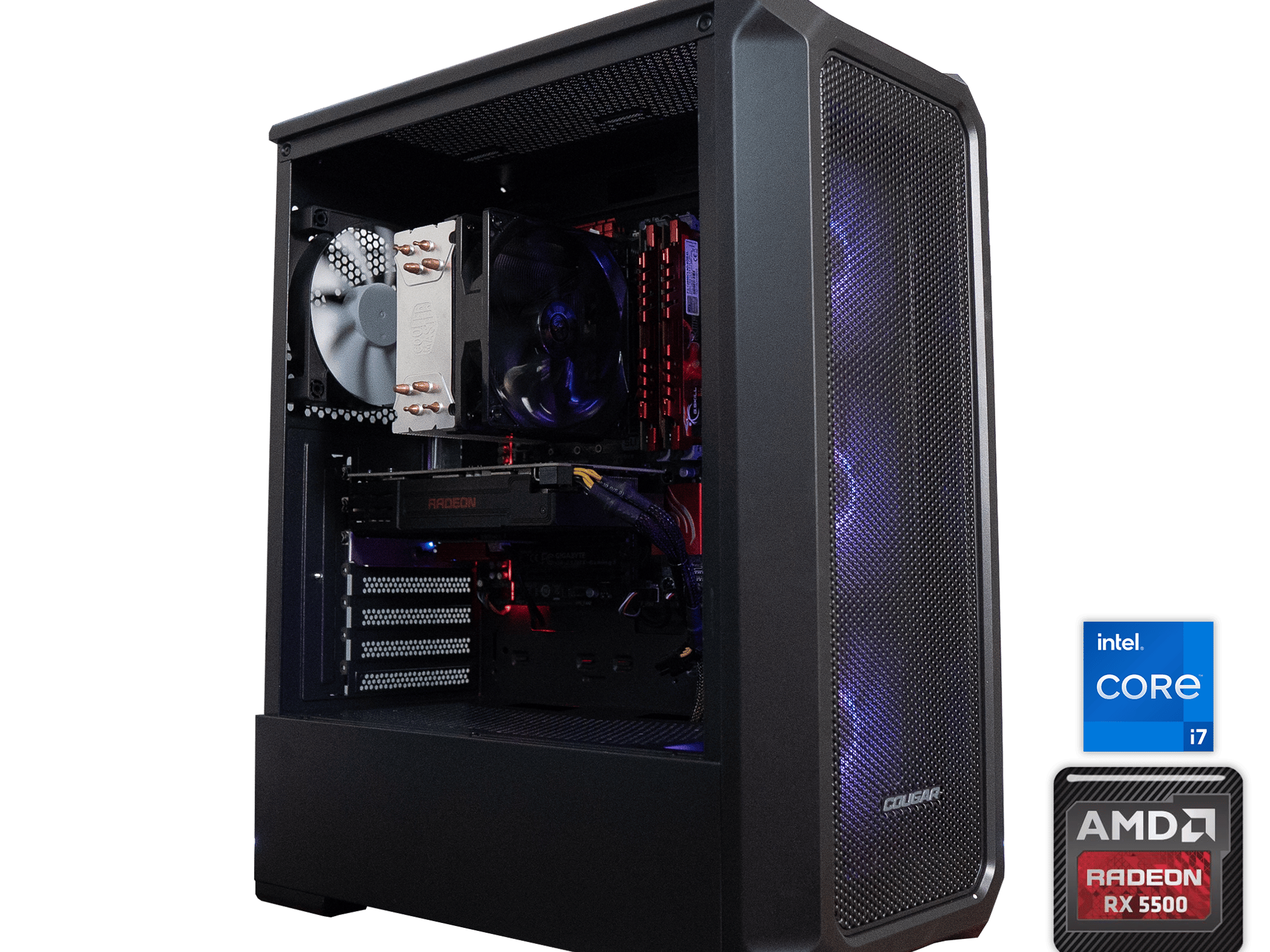 🎮👾 BUDGET - BO6 Ready GAMING PC | RADEON RX 5500 | INTEL i7 4770K | 24GB RAM | 1.25TB