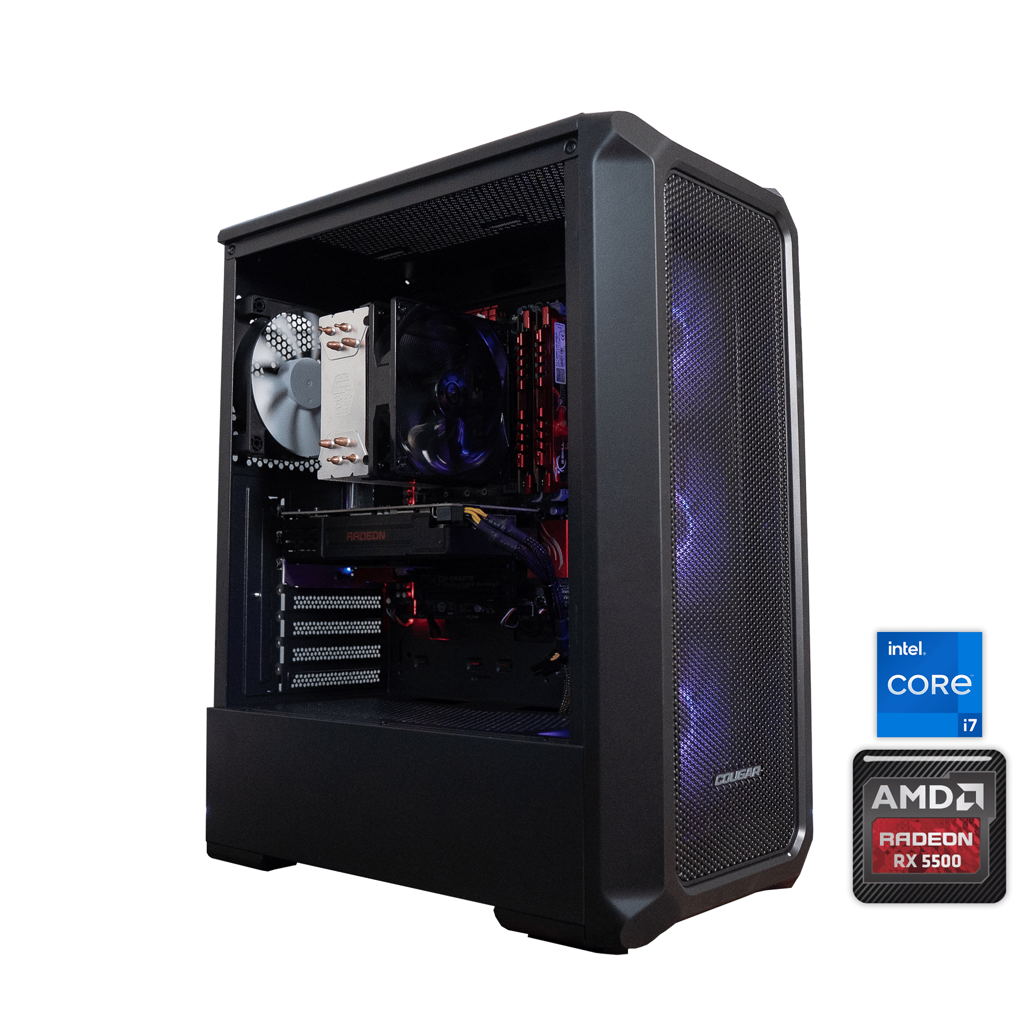 🎮👾 BUDGET - BO6 Ready GAMING PC | RADEON RX 5500 | INTEL i7 4770K | 24GB RAM | 1.25TB