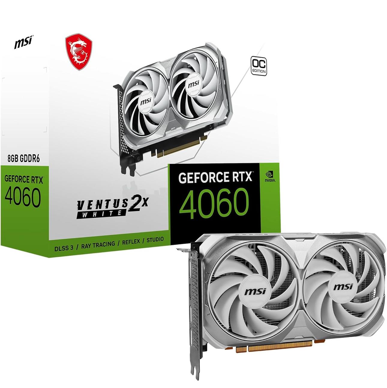 RTX 4060 Ventus 2x White 8G OC