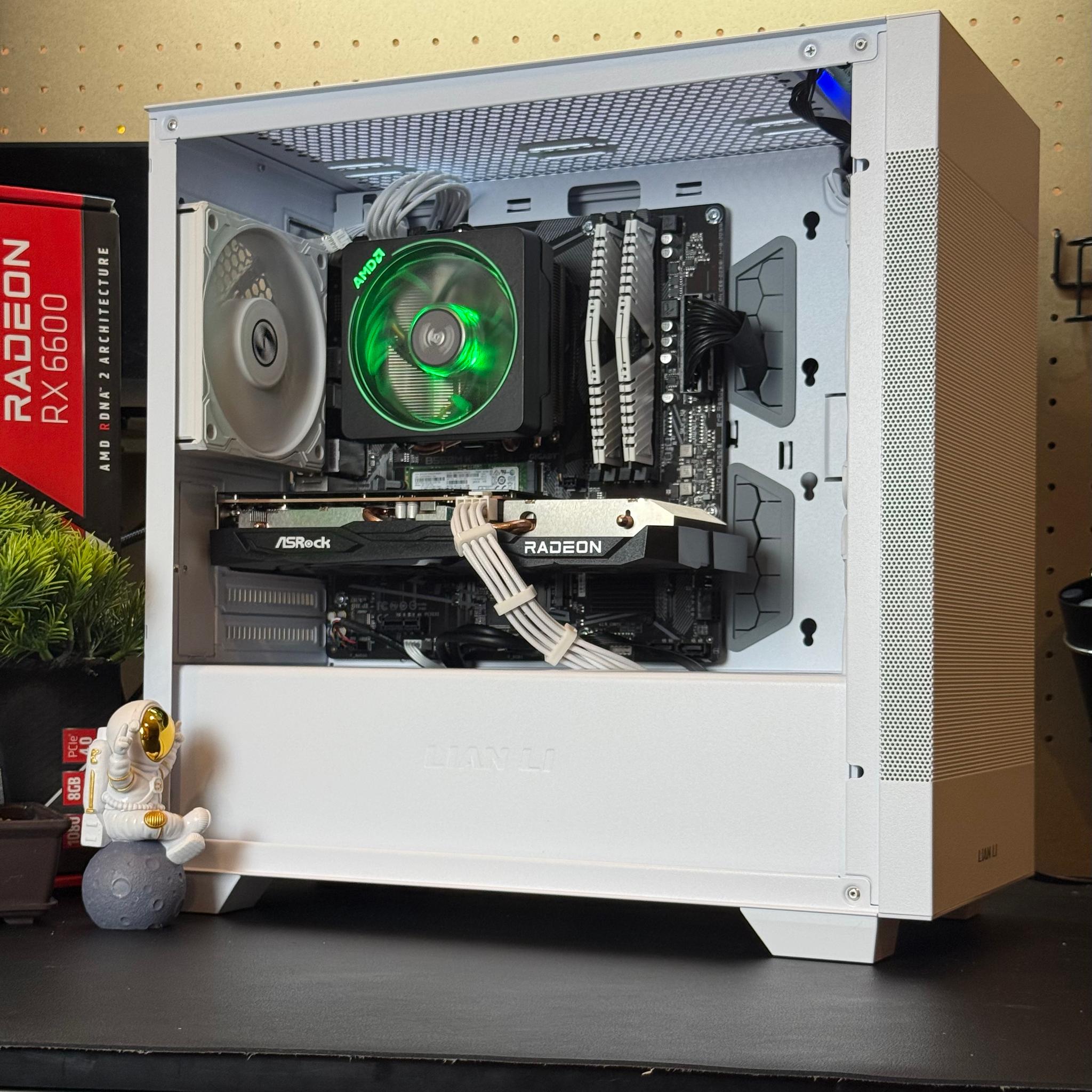 Entry Level Gaming PC | RX 6600 | Ryzen 5 2600 | 16GB DDR4 RAM | 1TB | Windows 11