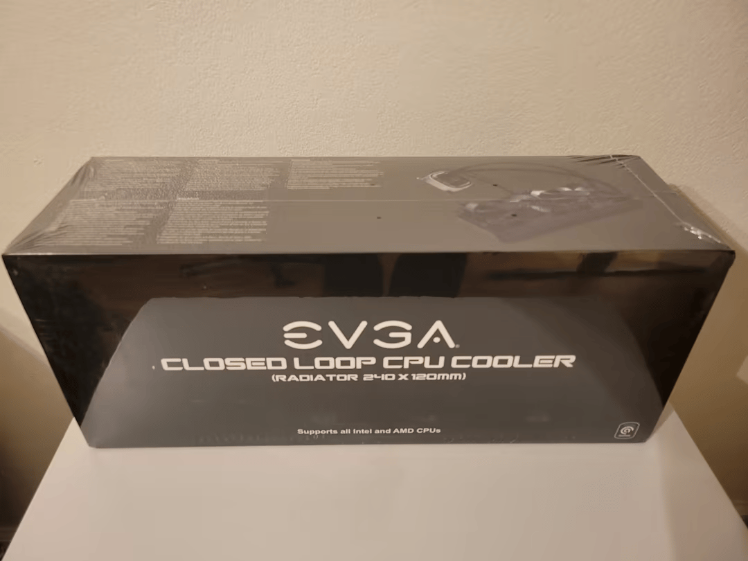 [BRAND NEW] EVGA CLC 240mm AIO RGB LED CPU Liquid Cooler, 400-HY-CL24-V1