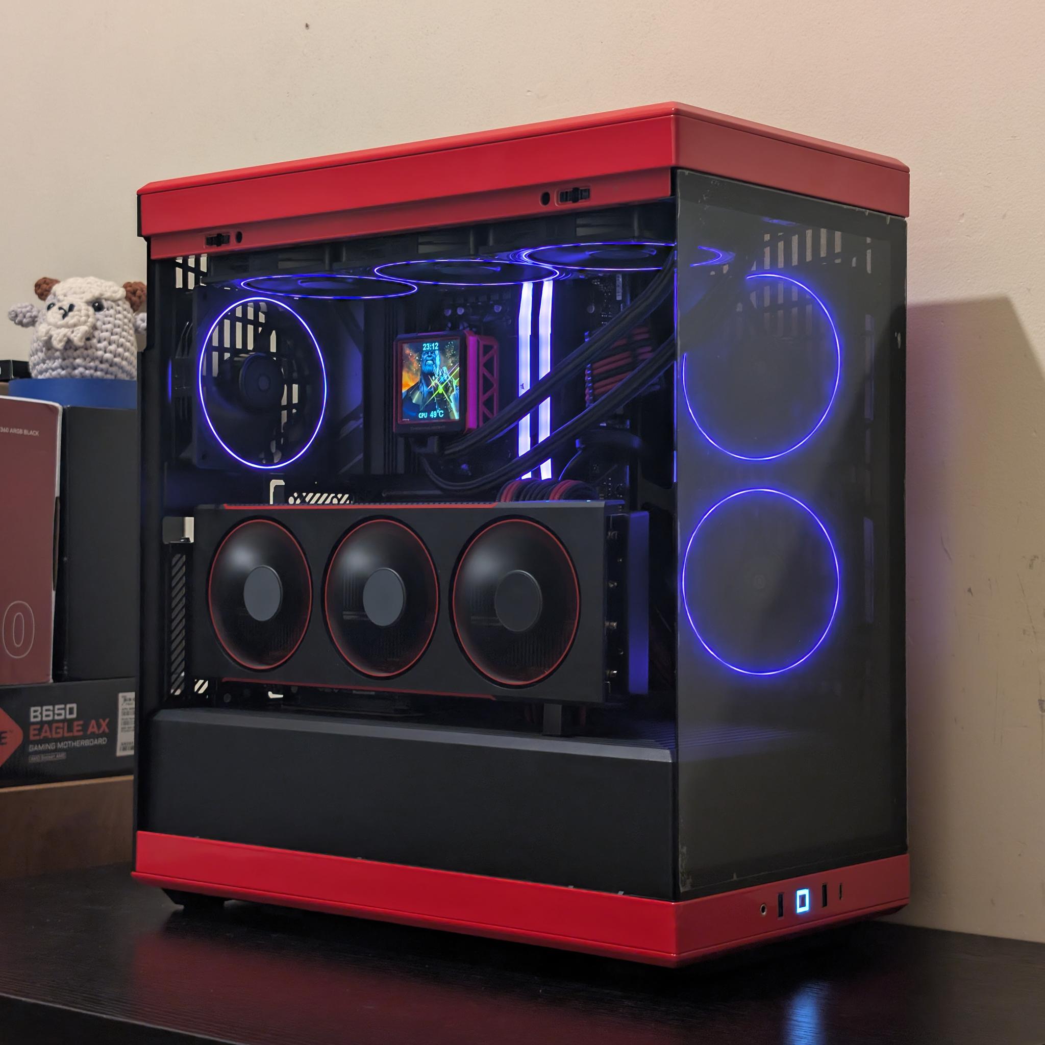 🔥🟥⬛4K Gaming Beast | RX 7900XTX | Ryzen 9 7900X | 4TB SSD | 32GB RAM | WiFi 6 & BT ⬛🟥🔥
