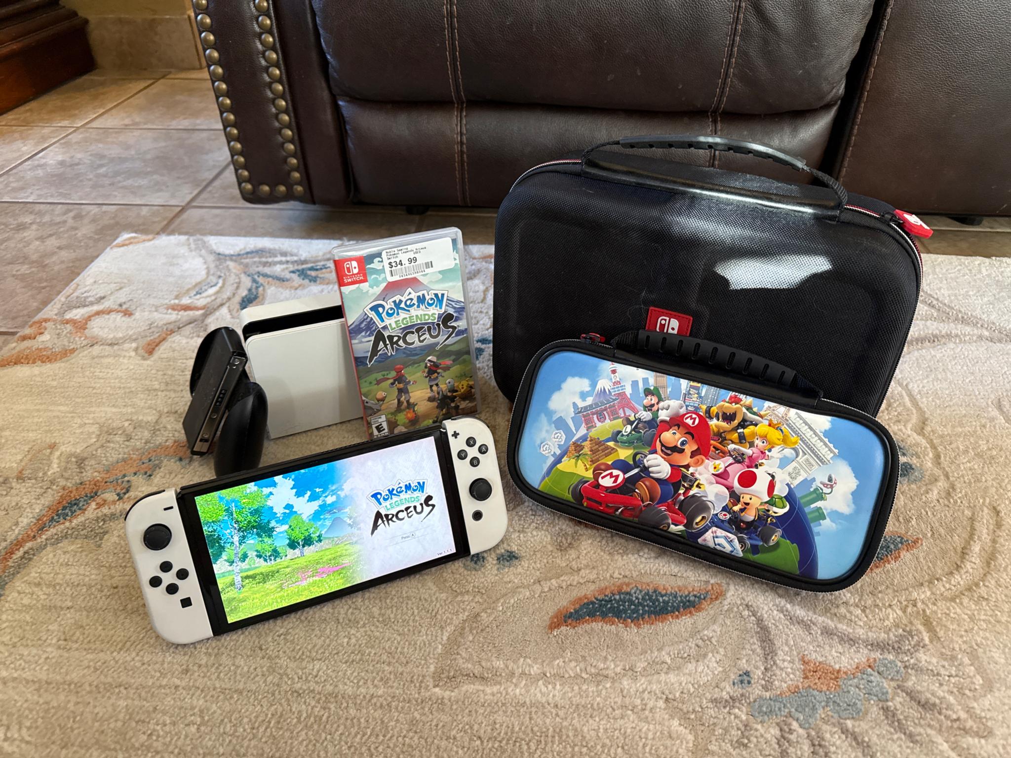 Nintendo Switch OLED + Travel Accessories