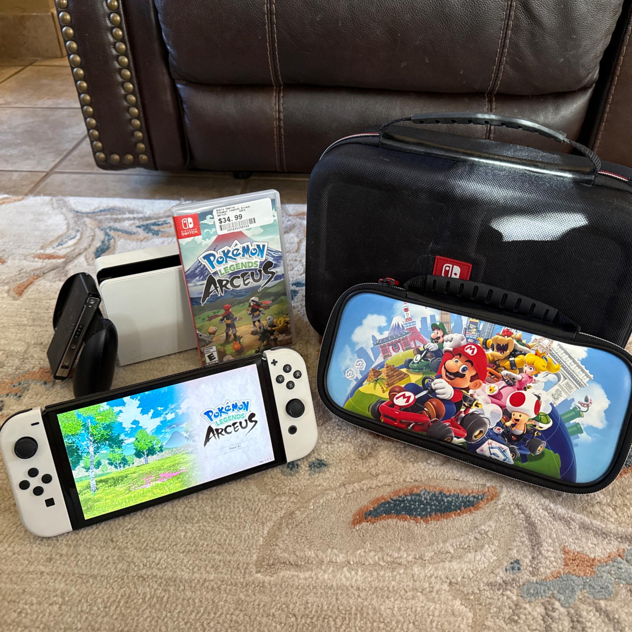 Nintendo Switch OLED + Travel Accessories