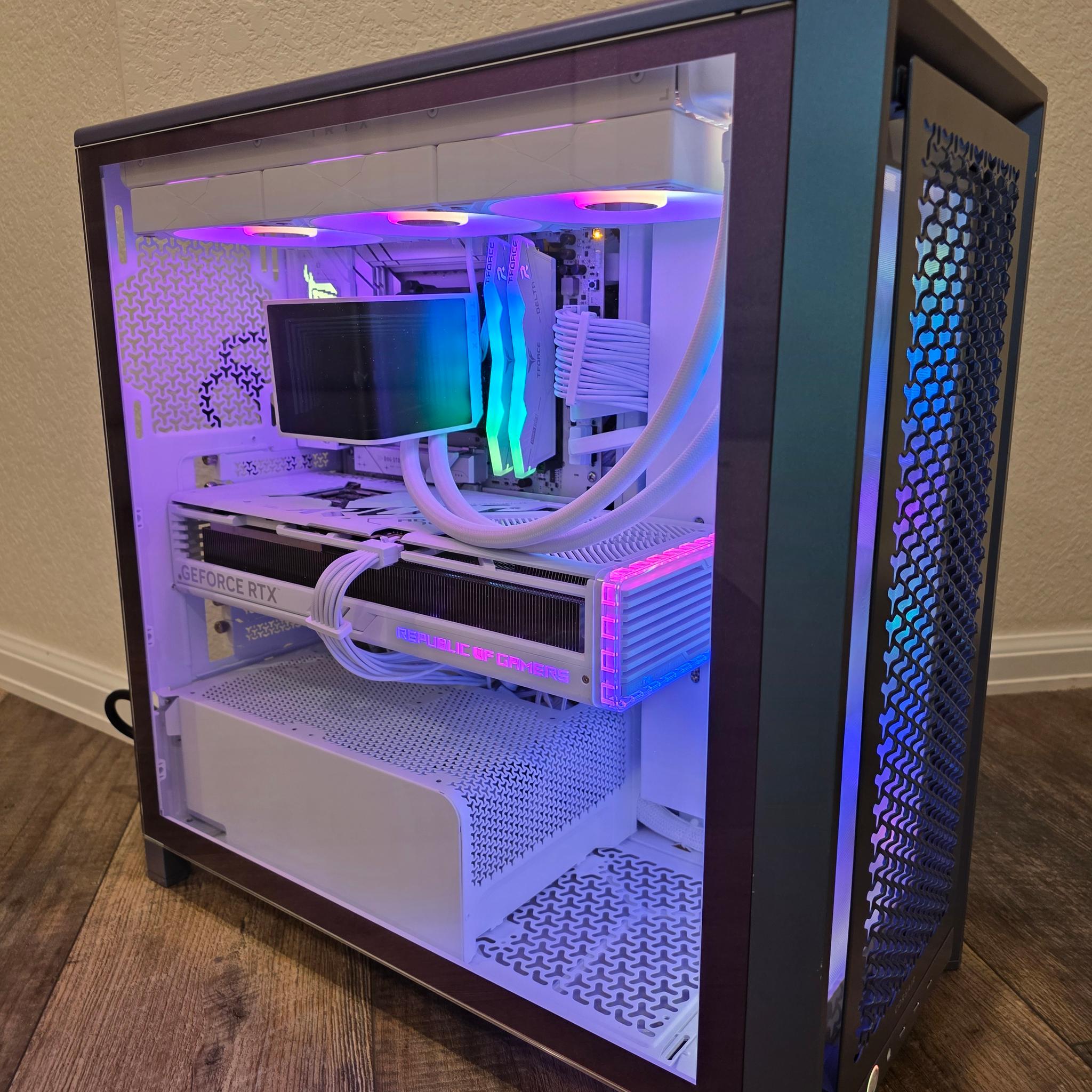 Corsair 4000D Vault Series Build! 7800X3D | RTX 4080 Super | 32GB DDR5 | 4TB NVME