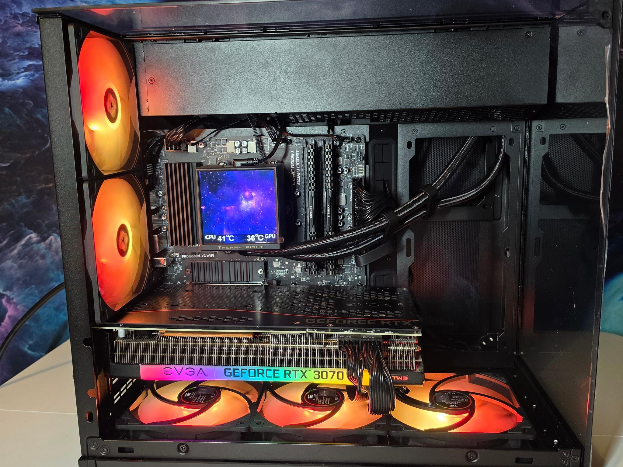 EVGA RTX 3070ti 8gb + Ryzen 5800x PC Build #108