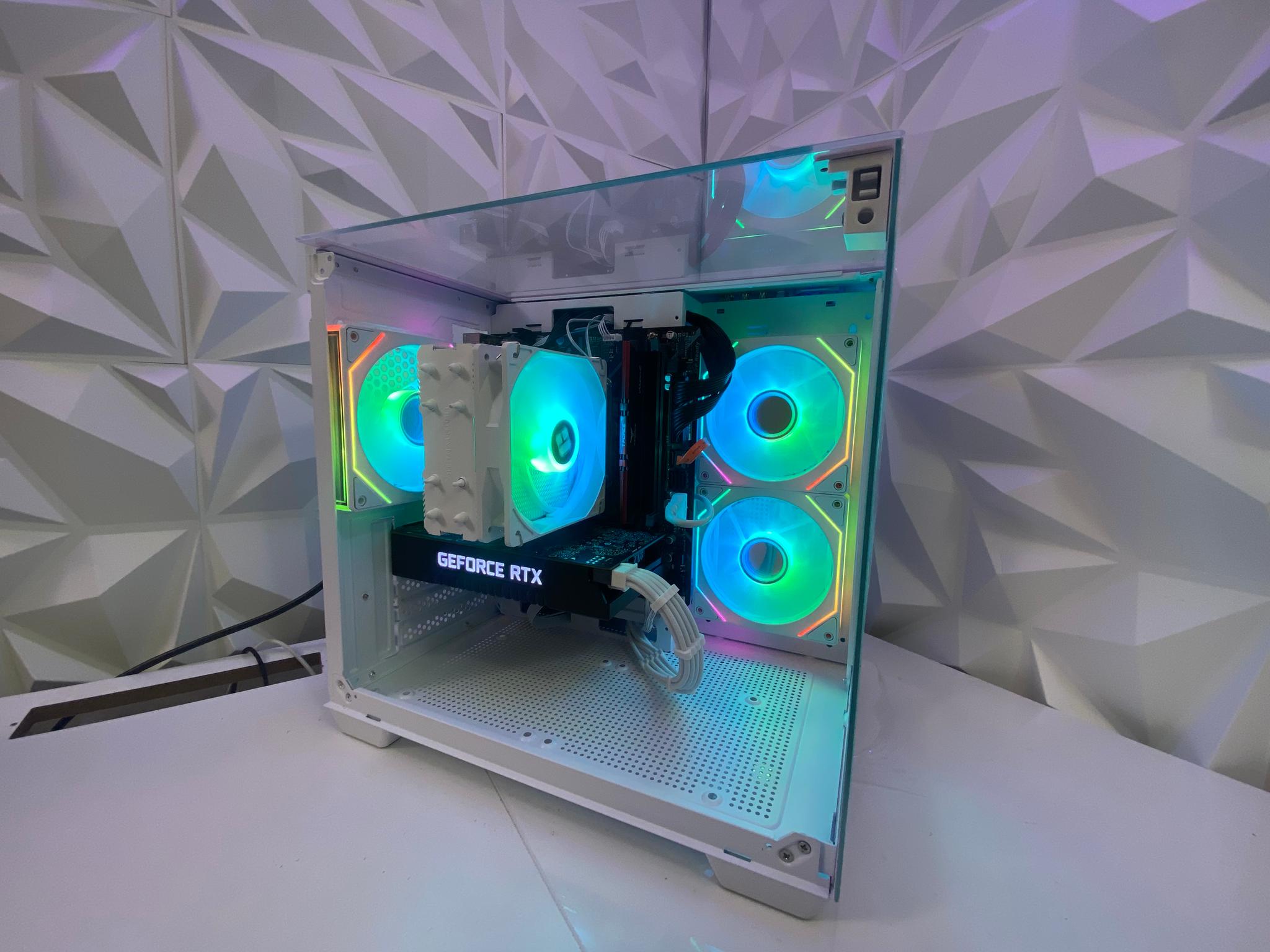 🎅🎅 White Elite Build – intel i5 8500 + RTX 2060 6GB | 1080P/1440P High FPS Ready
