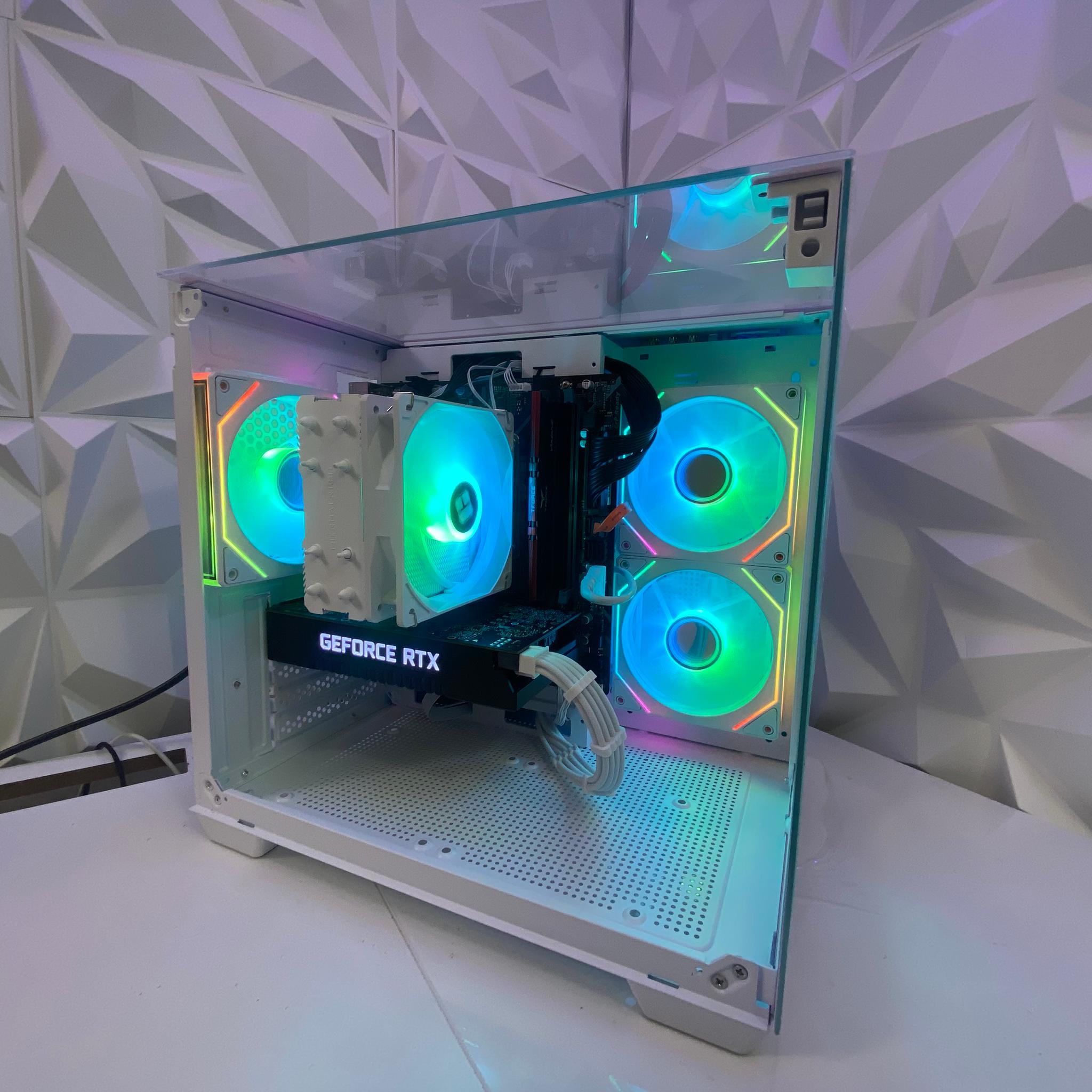 🎅🎅 White Elite Build – intel i5 8500 + RTX 2060 6GB | 1080P/1440P High FPS Ready