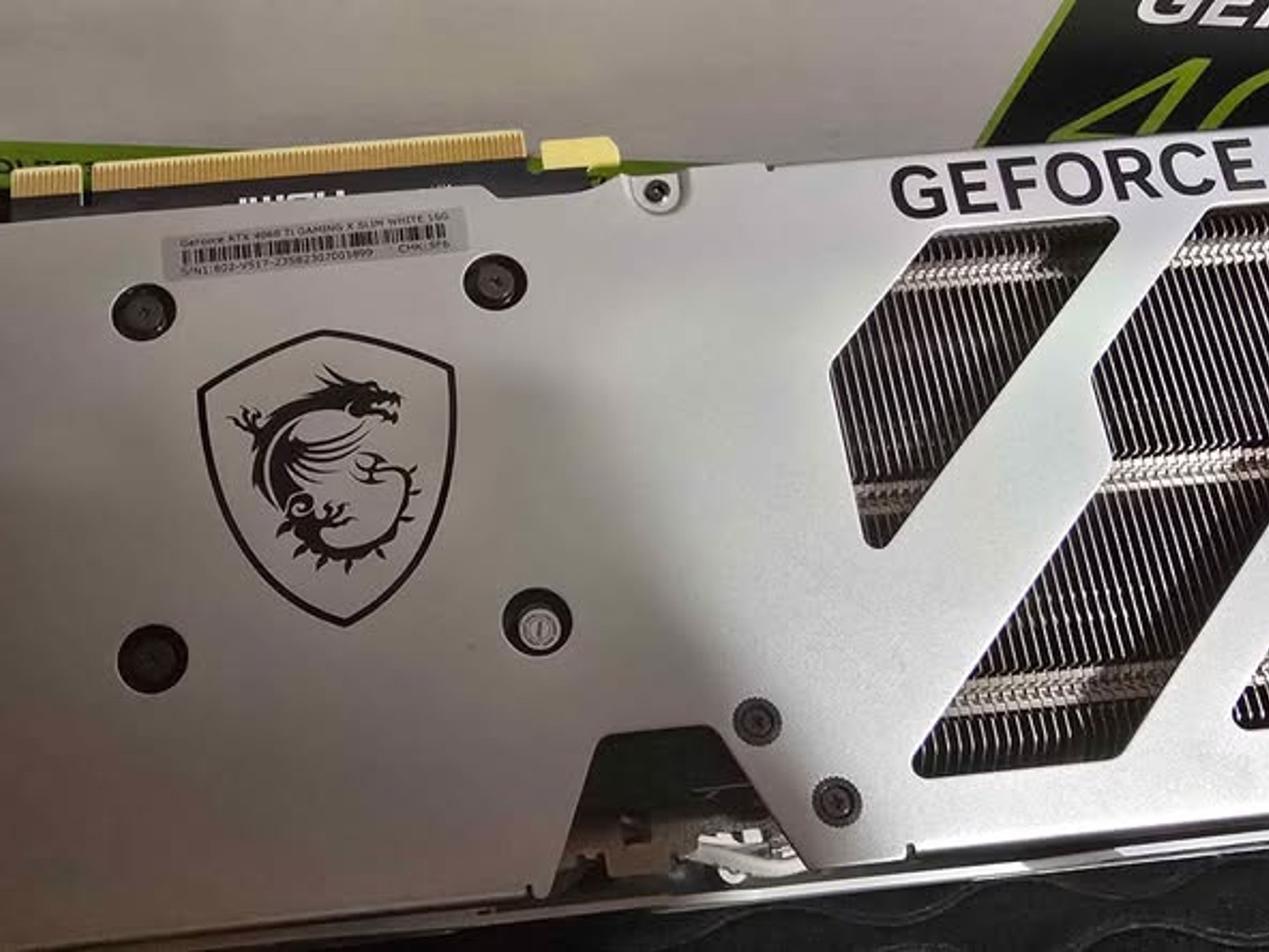 MSI GAMING X SLIM GeForce RTX 4060 Ti 16gb