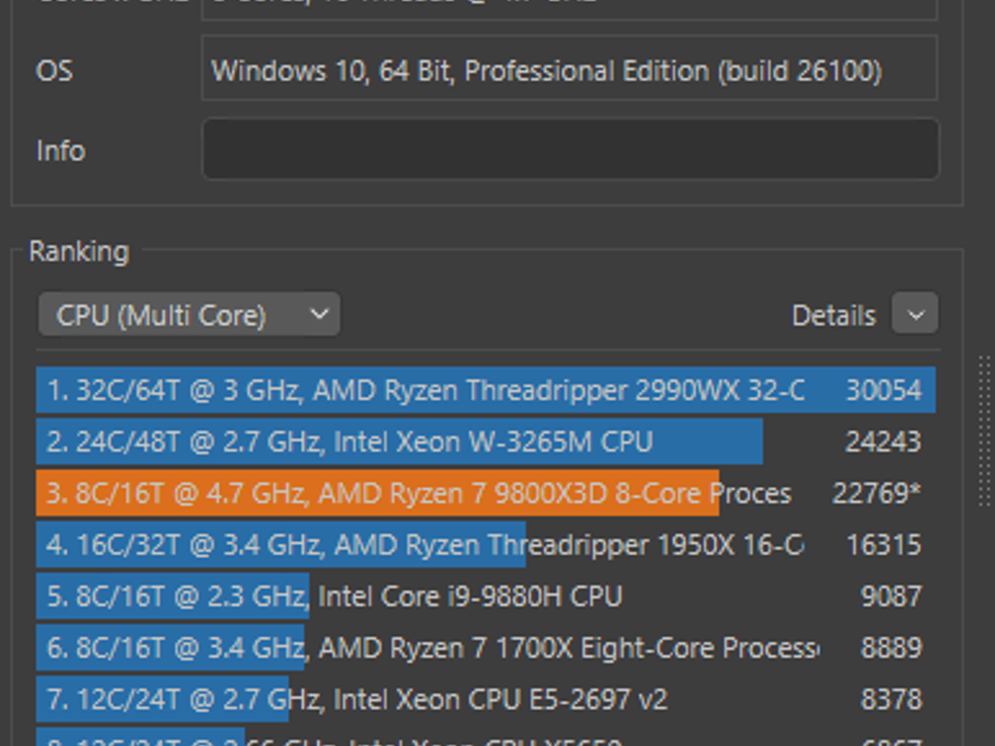 Ryzen 9800x3d RTX 4080 Super 2tb SSD 32gb DDR5