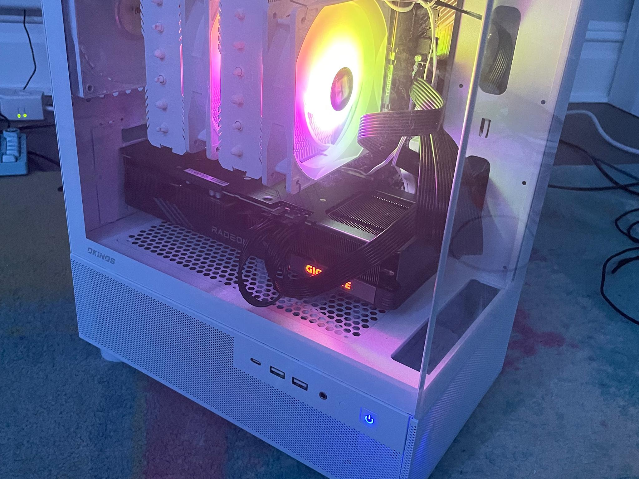 Mid Range Gaming Pc Radeon RX 7600 XT Ryzen 5 5600