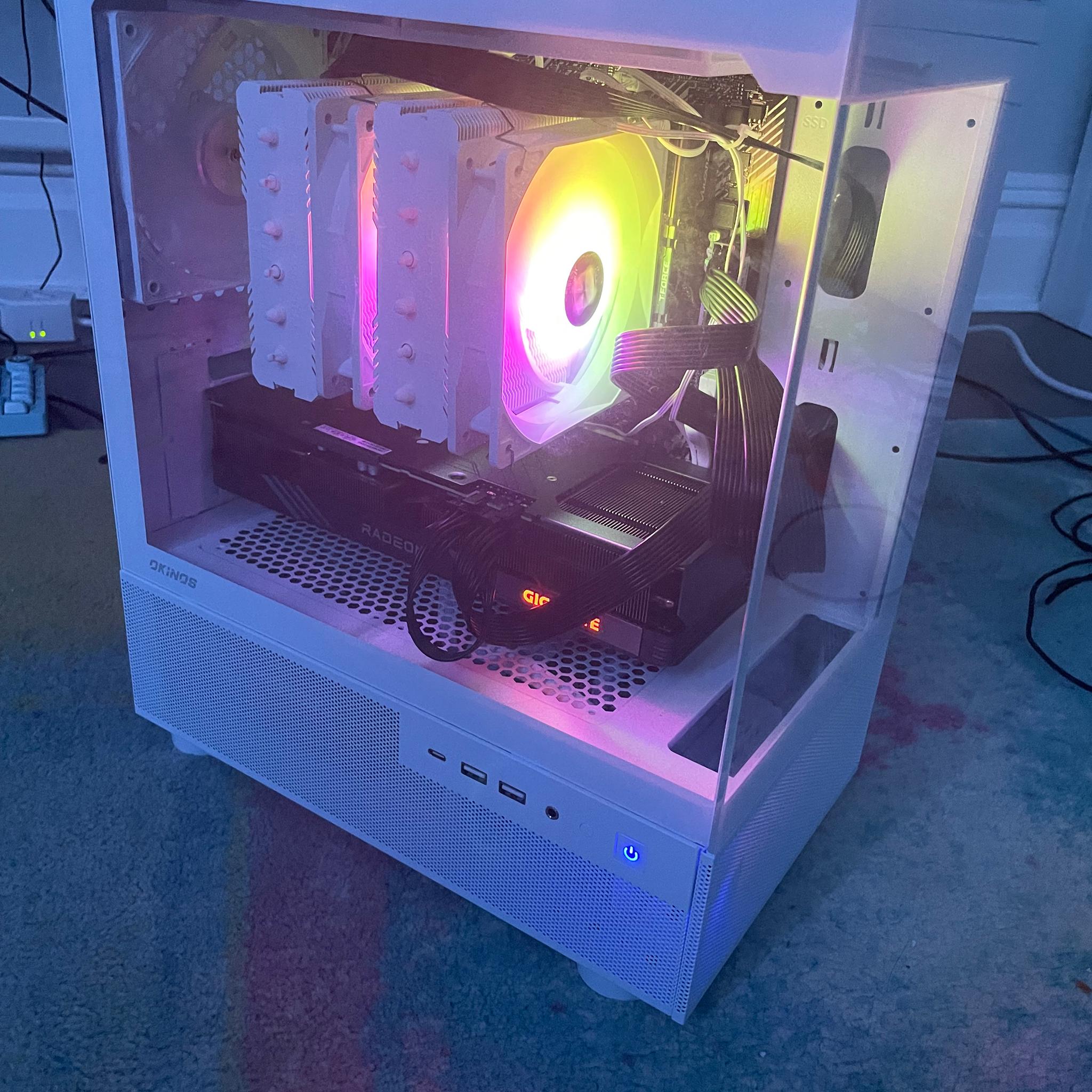 Mid Range Gaming Pc Radeon RX 7600 XT Ryzen 5 5600