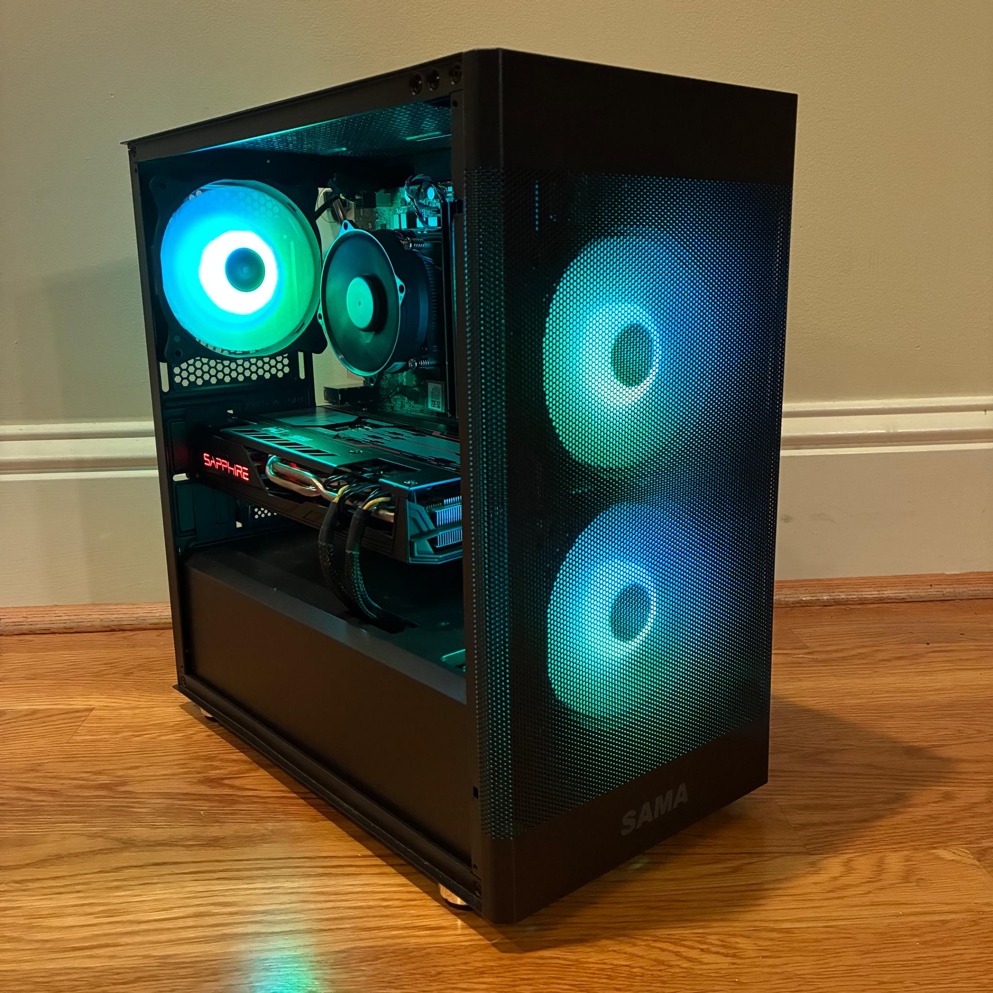 RX 5700 XT i7 8700 WiFi RGB GAMING PC 32GB RAM 1TB NVMe