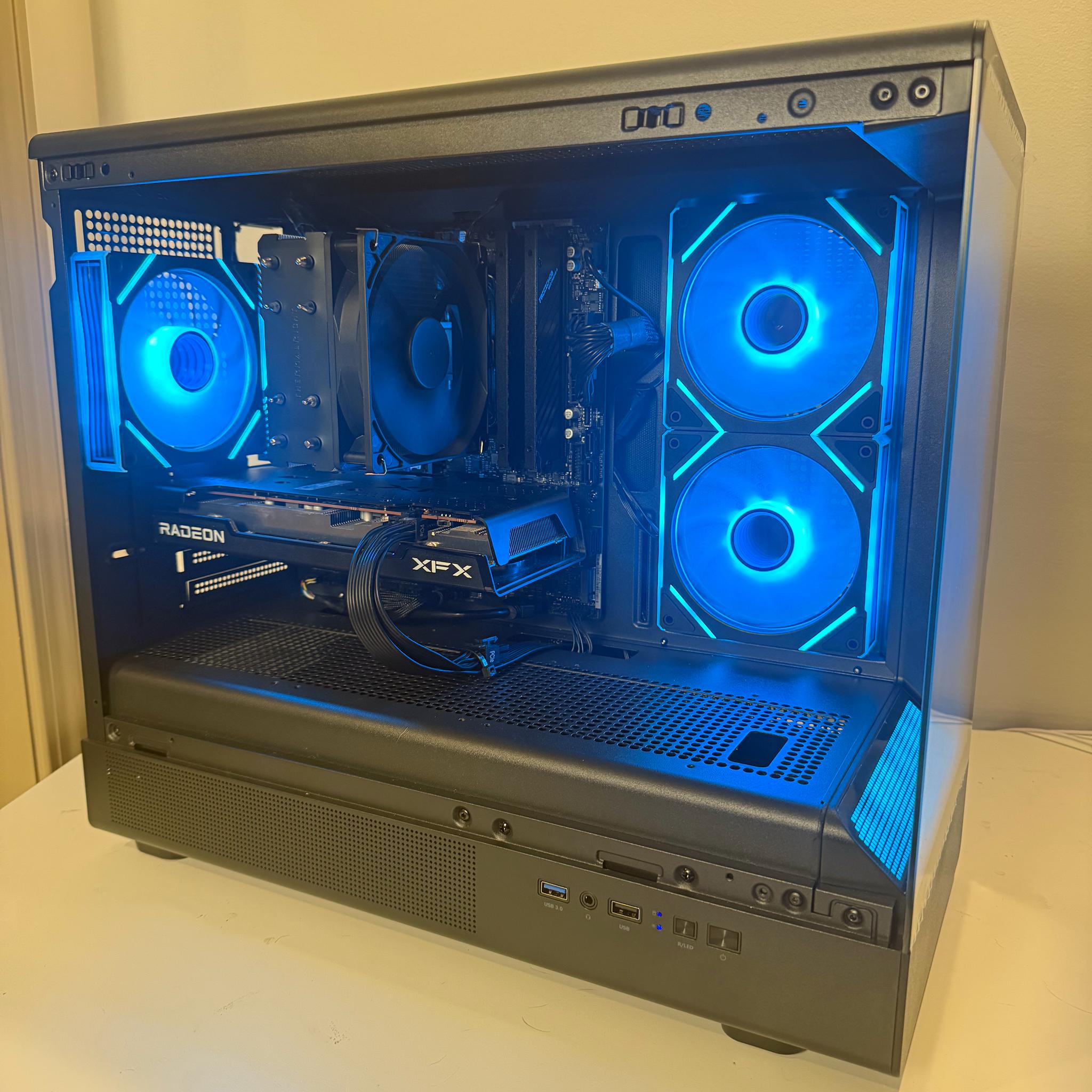 RX 7600 | Ryzen 5 7500F | 32gb DDR5 | 1tb nvme ⚖️