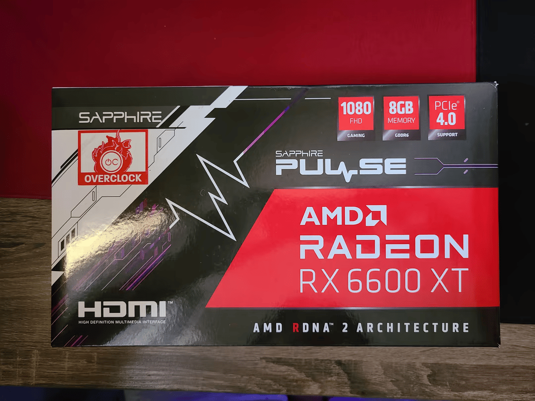 Sapphire Pulse RX 6600XT 8GB GDDR6