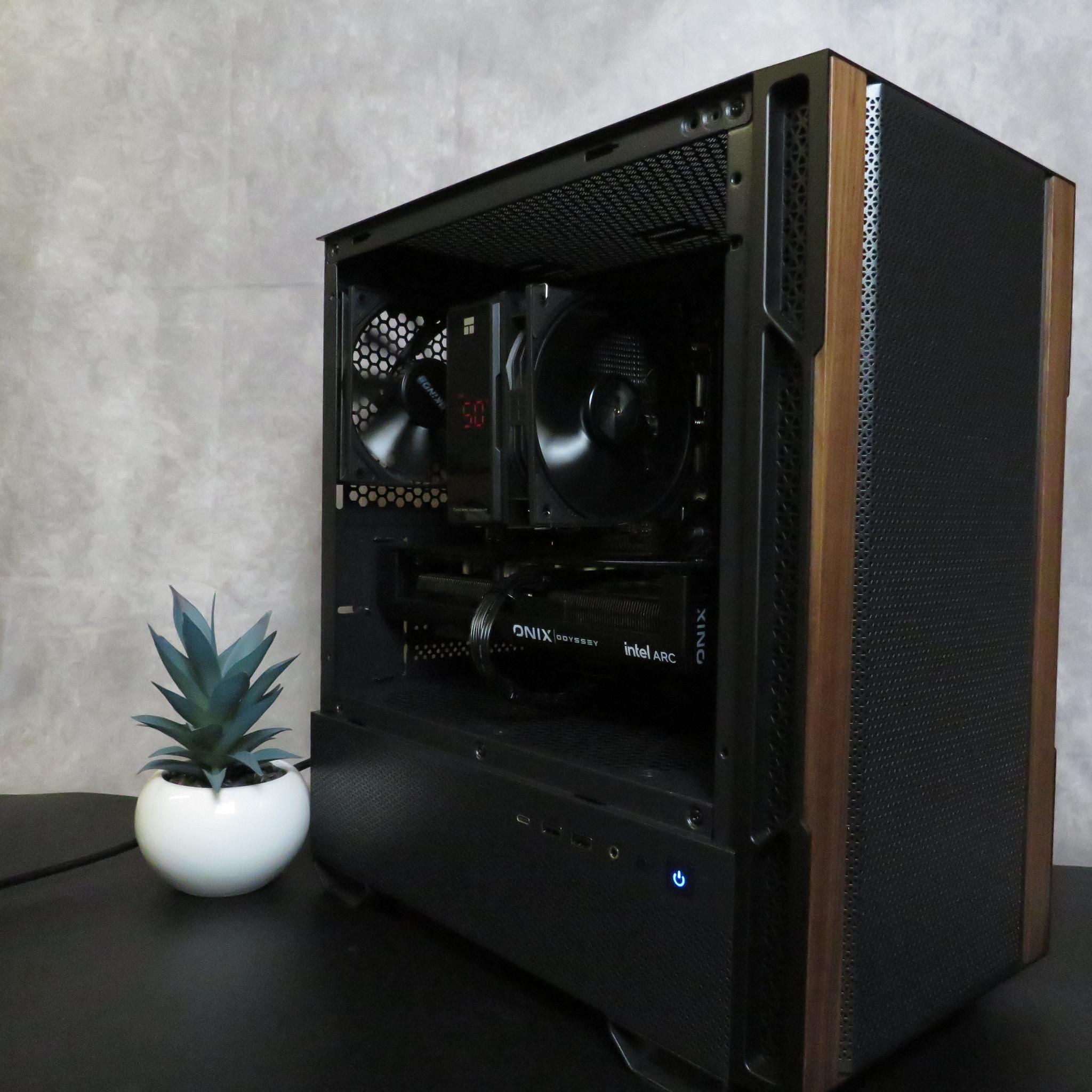 ARC 1440P Gamer! Ryzen 7 5700 + Intel Arc B580 + 16 GB DDR4 + 1 TB SSD