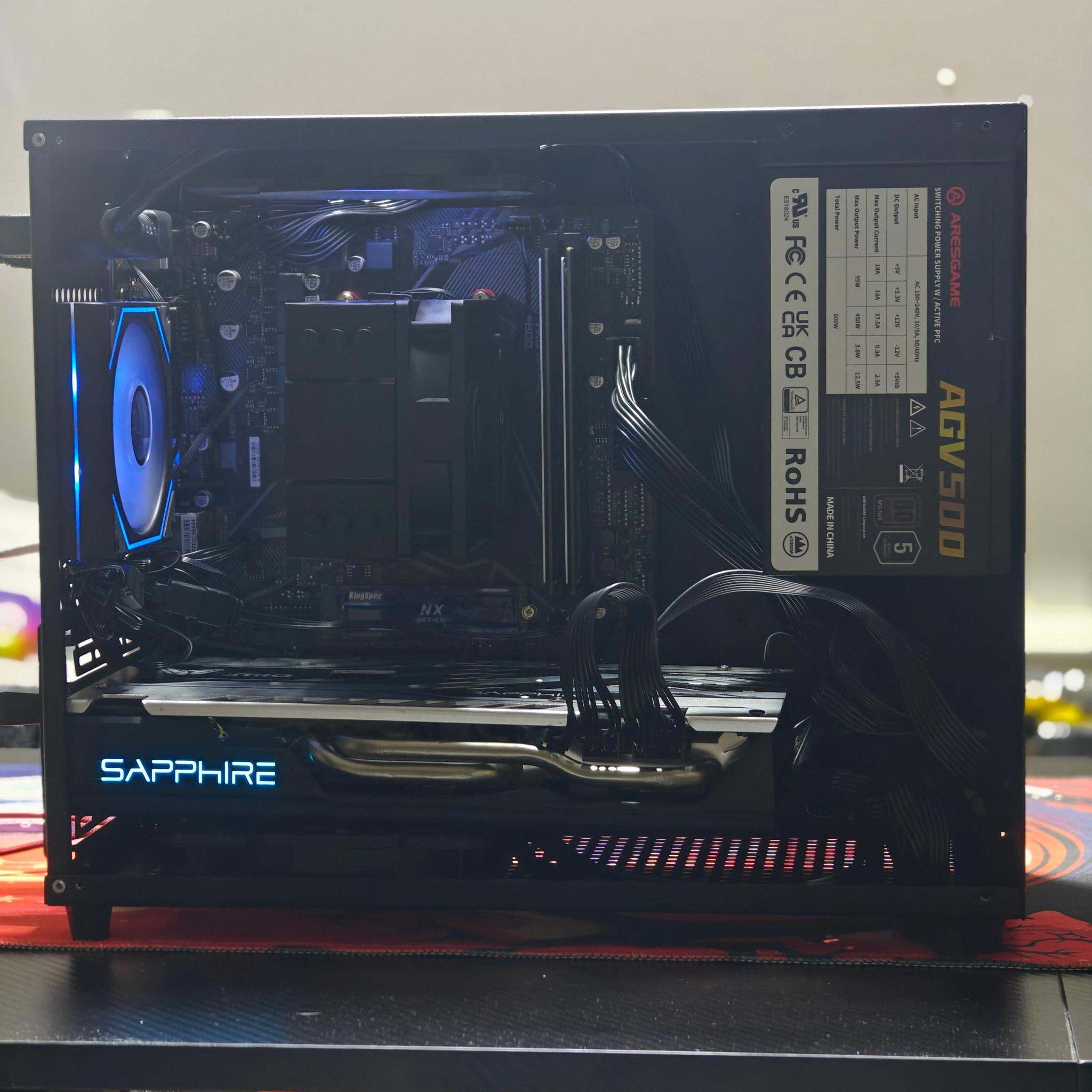 GAMING PC|AMD RYZEN 5 3600|AMD RADEON RX 570 8GB|16GB DDR4 3200|1TB NVME SSD|WINDOWS 11 HOME ACTIVE