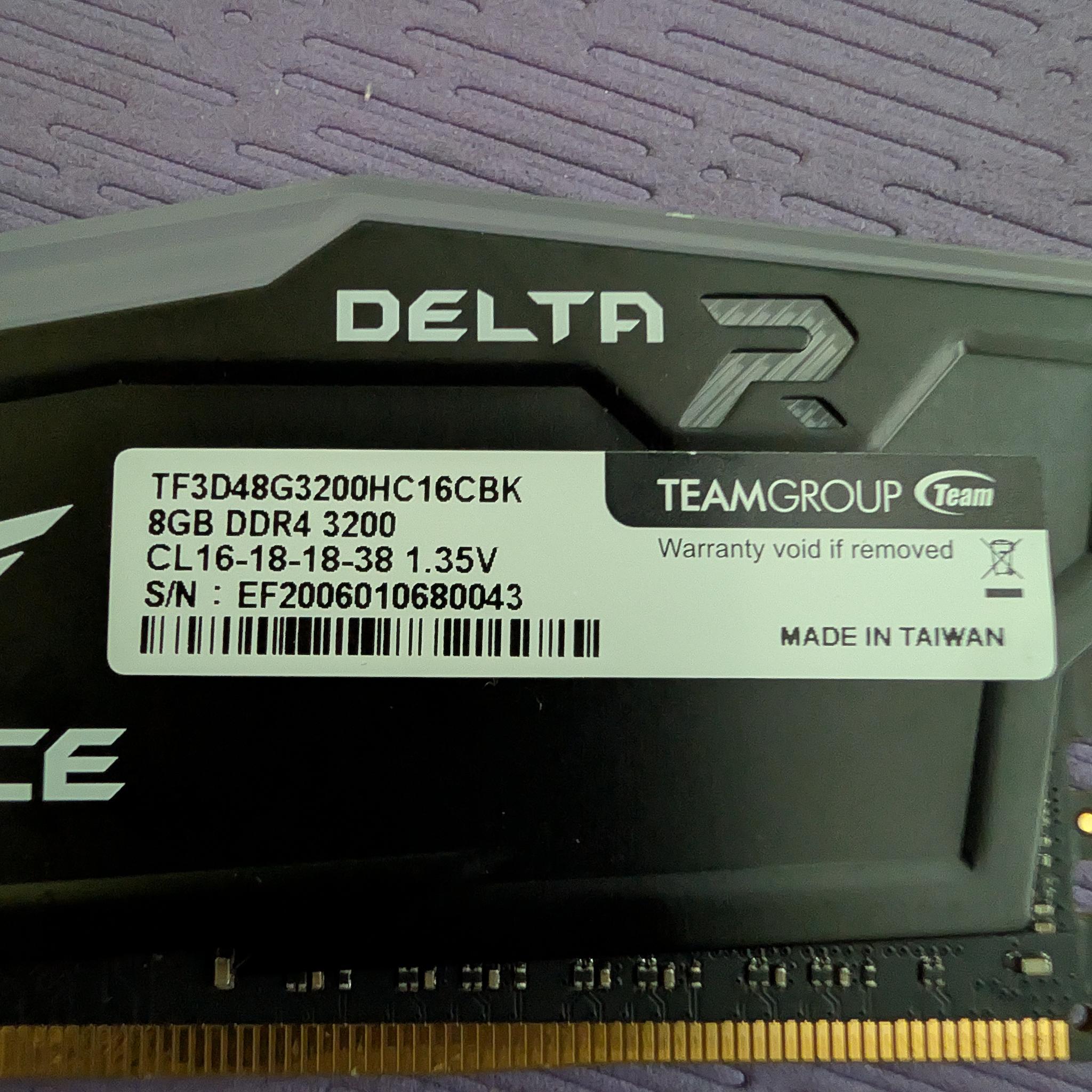 TFORCE 16GB rgb 3200mhz cl16