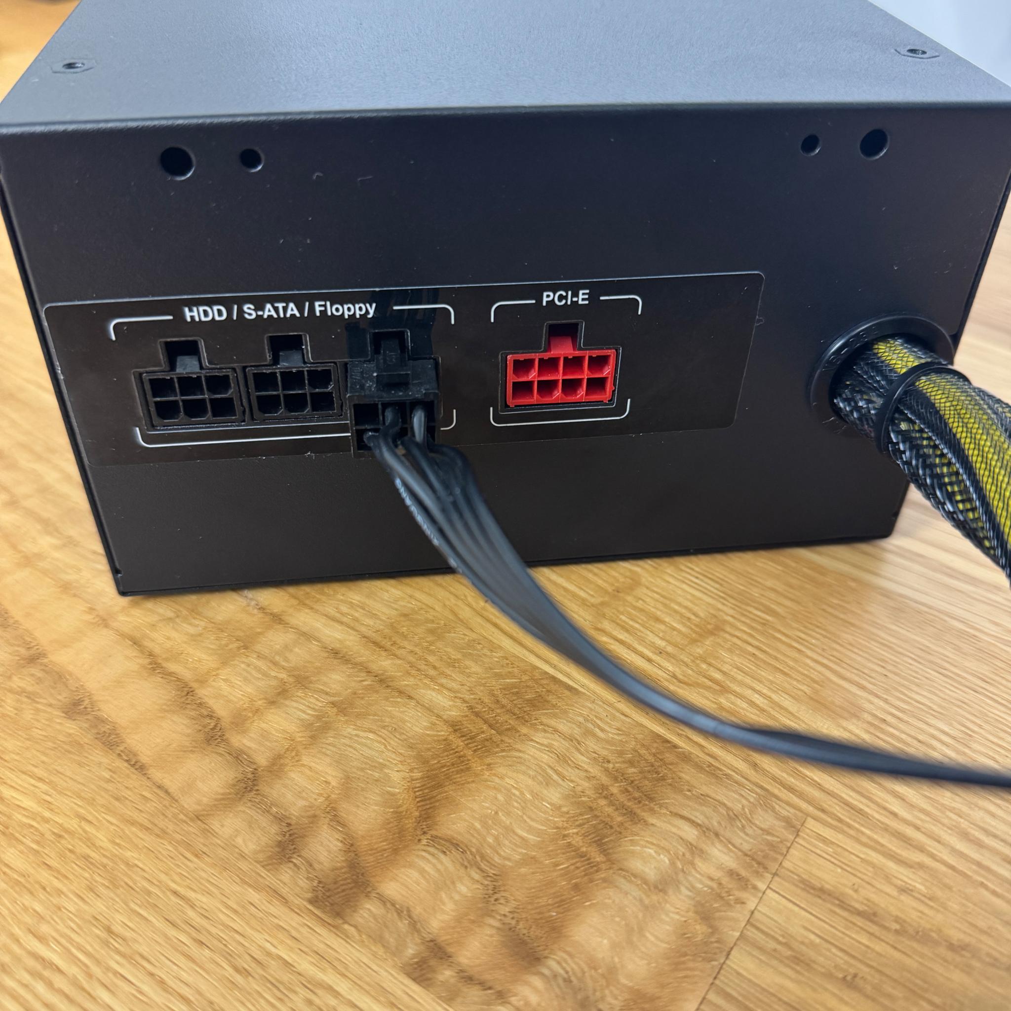 PowerSpec PS750BSM 750W 80+ Bronze 4x PCIE Semi-Modular Gaming PC ATX12V PSU