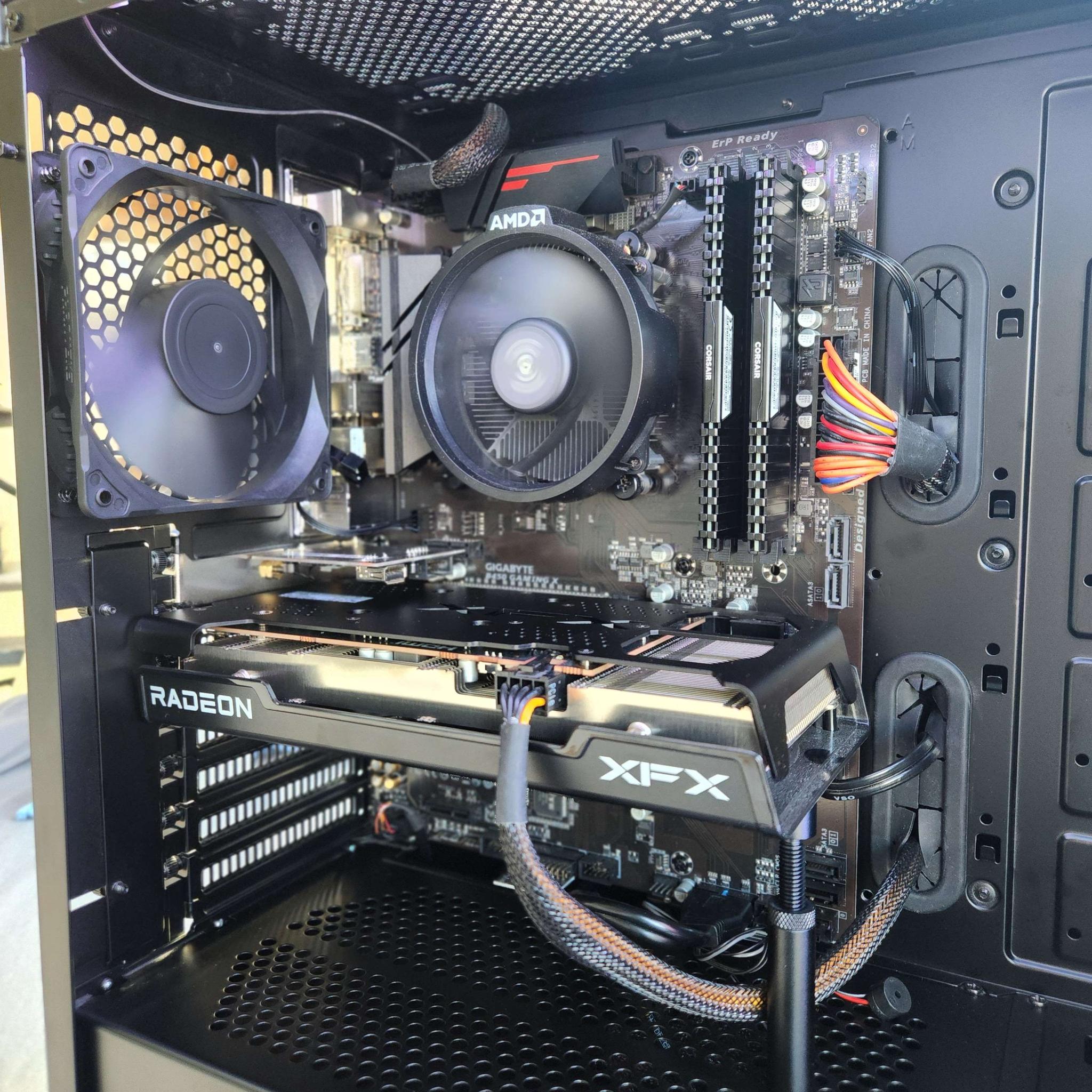 🍀RX 6600 XT | Ryzen 5 3600 | 16GB RAM | 500GB NVMe + 1TB HDD | WiFi | Windows 11