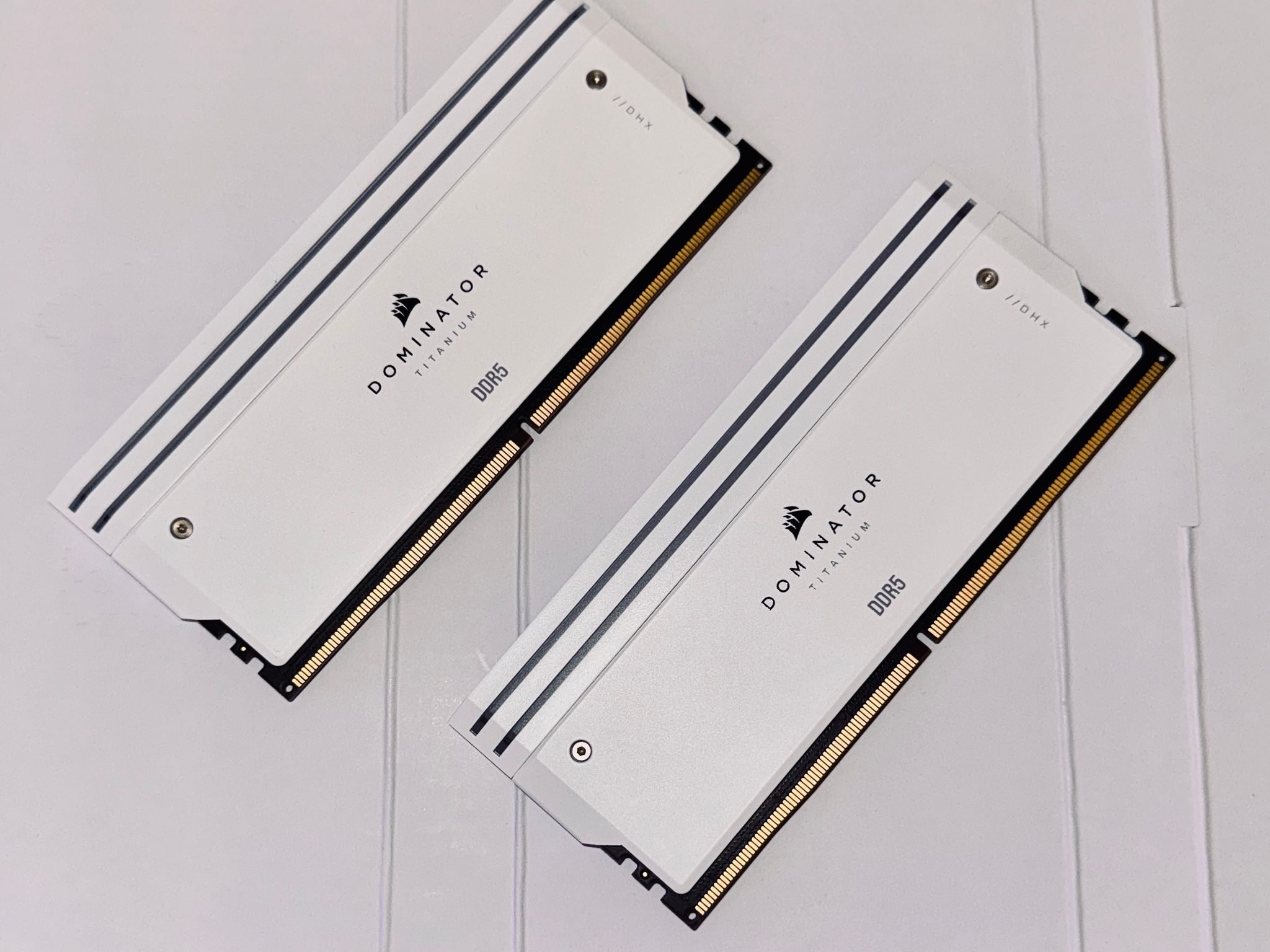 🤍 Corsair Dominator Titanium 32GB DDR5 7200MT/s White Premium Memory Kit 🤍