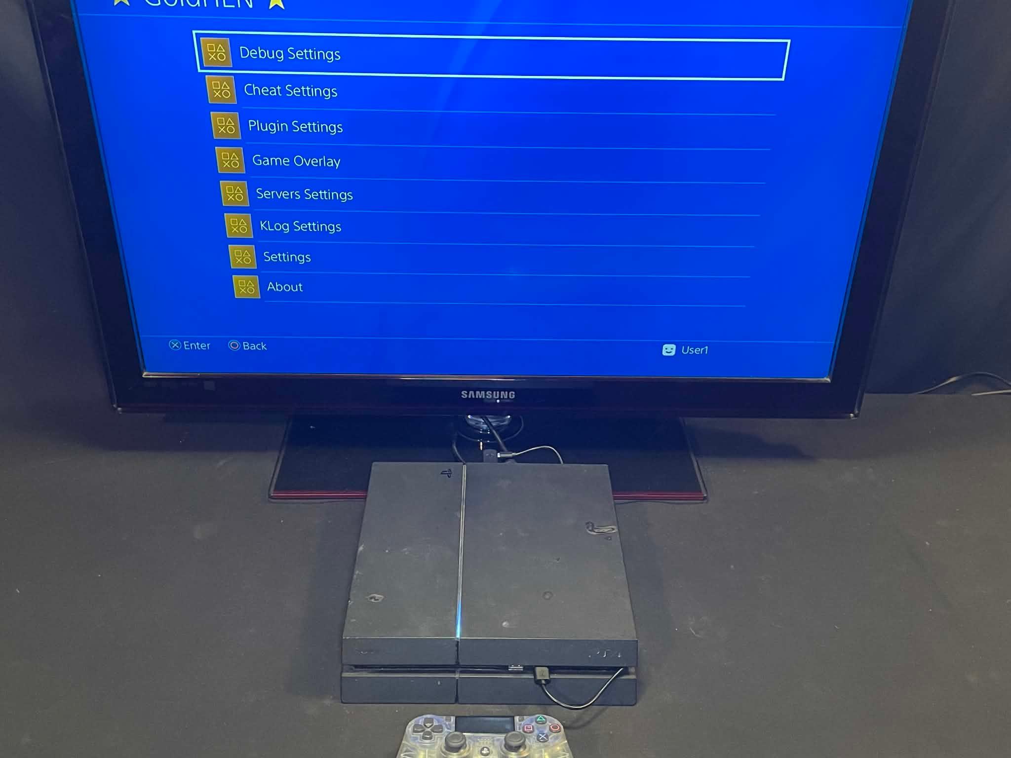 Ps4 Playstation 4 With Controller 11.0 1TB With Games