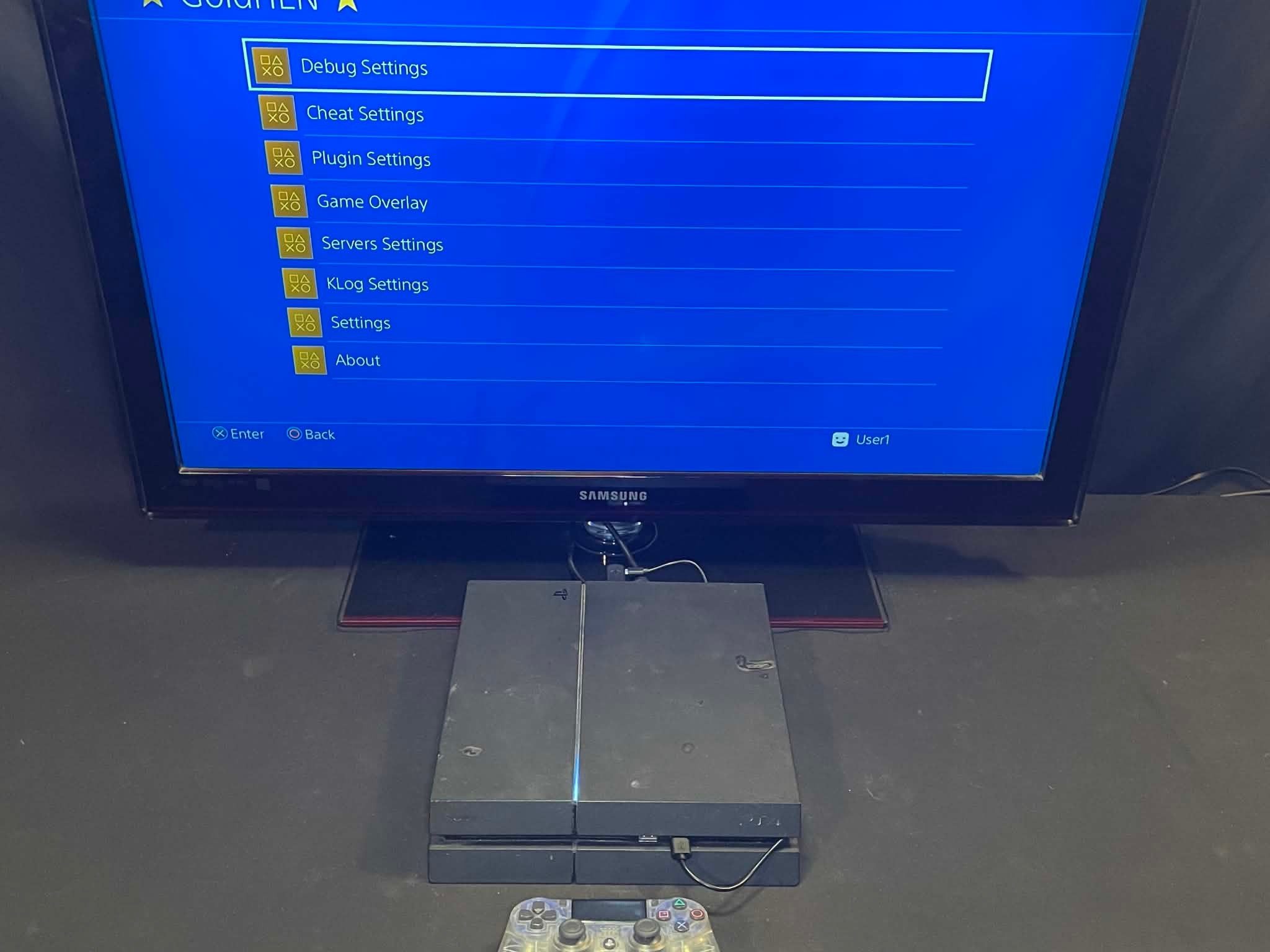 Ps4 Playstation 4 With Controller 11.0 1TB With Games