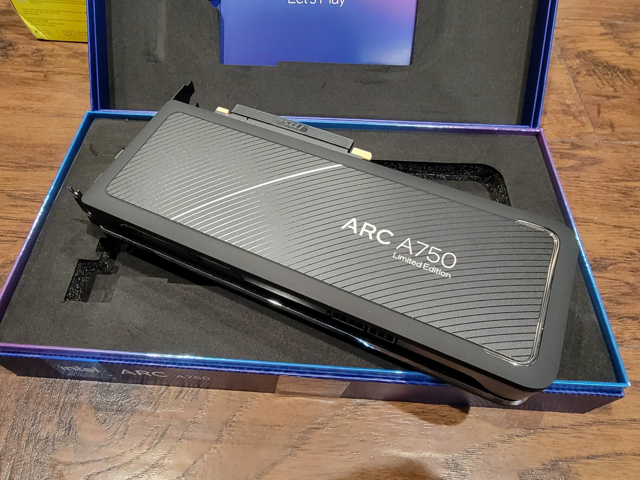 Intel ARC A750 Limited edition
