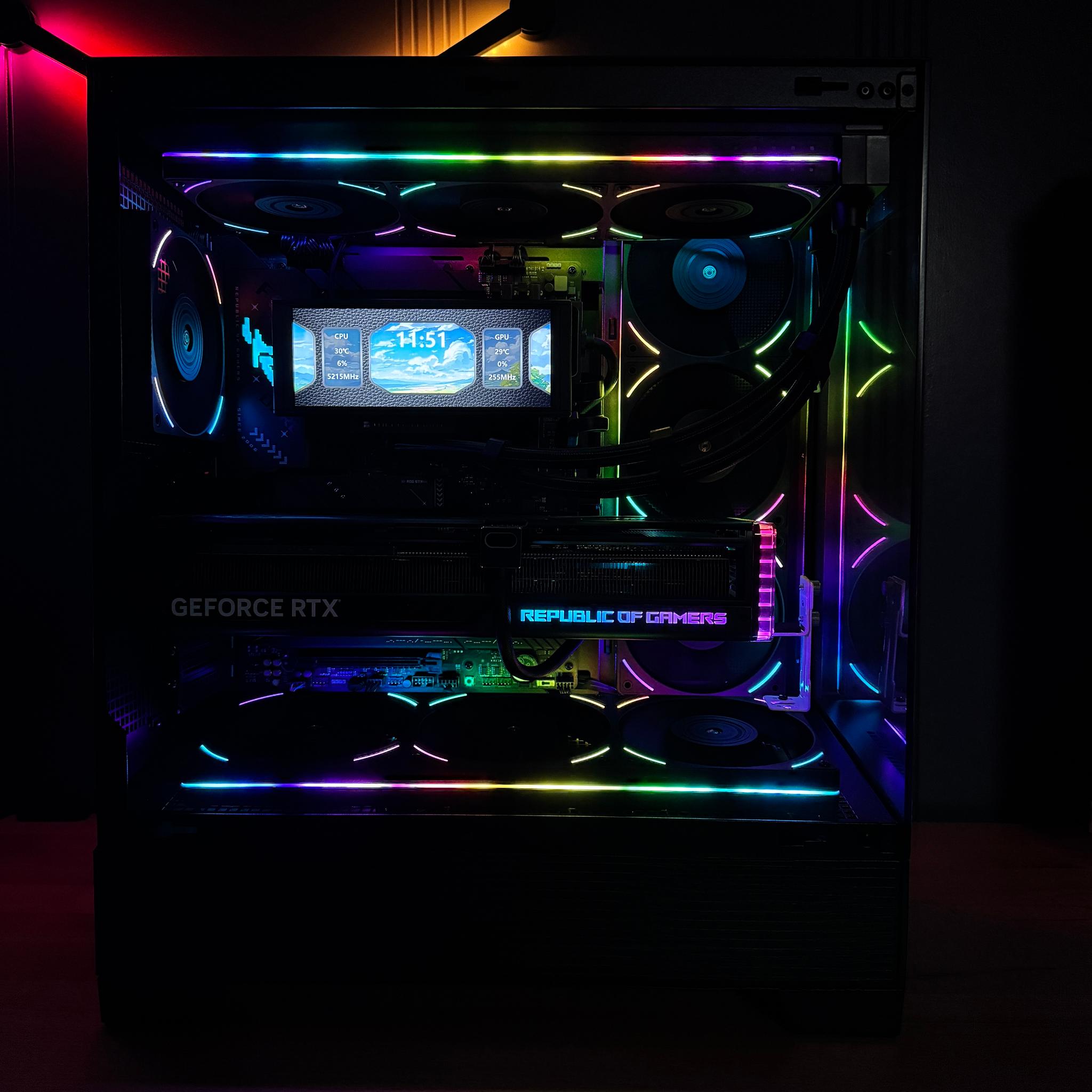 👨‍🚀🚀RTX 4090 PC | Ryzen 9800X3D | 32GB RAM | 2TB SSD | 1050W Platinum | Hydrus Cables
