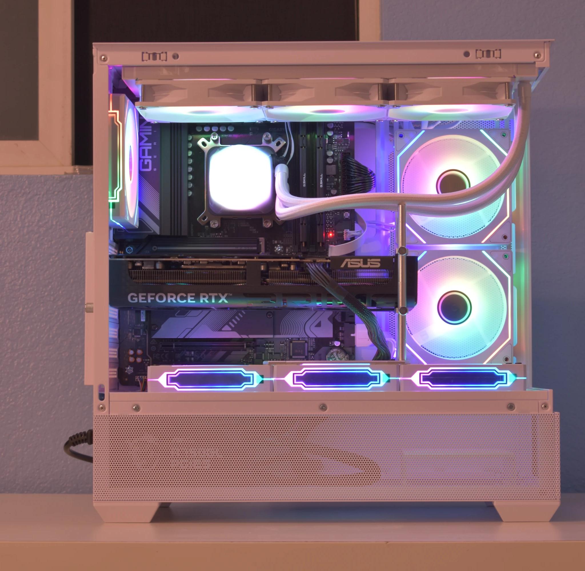 🚀High End Gamer🚀 Ryzen 7 9800X3D | RTX 5070ti 16GB | 32GB DDR5 | 2TB nVME SSD | White | RGB+Wifi