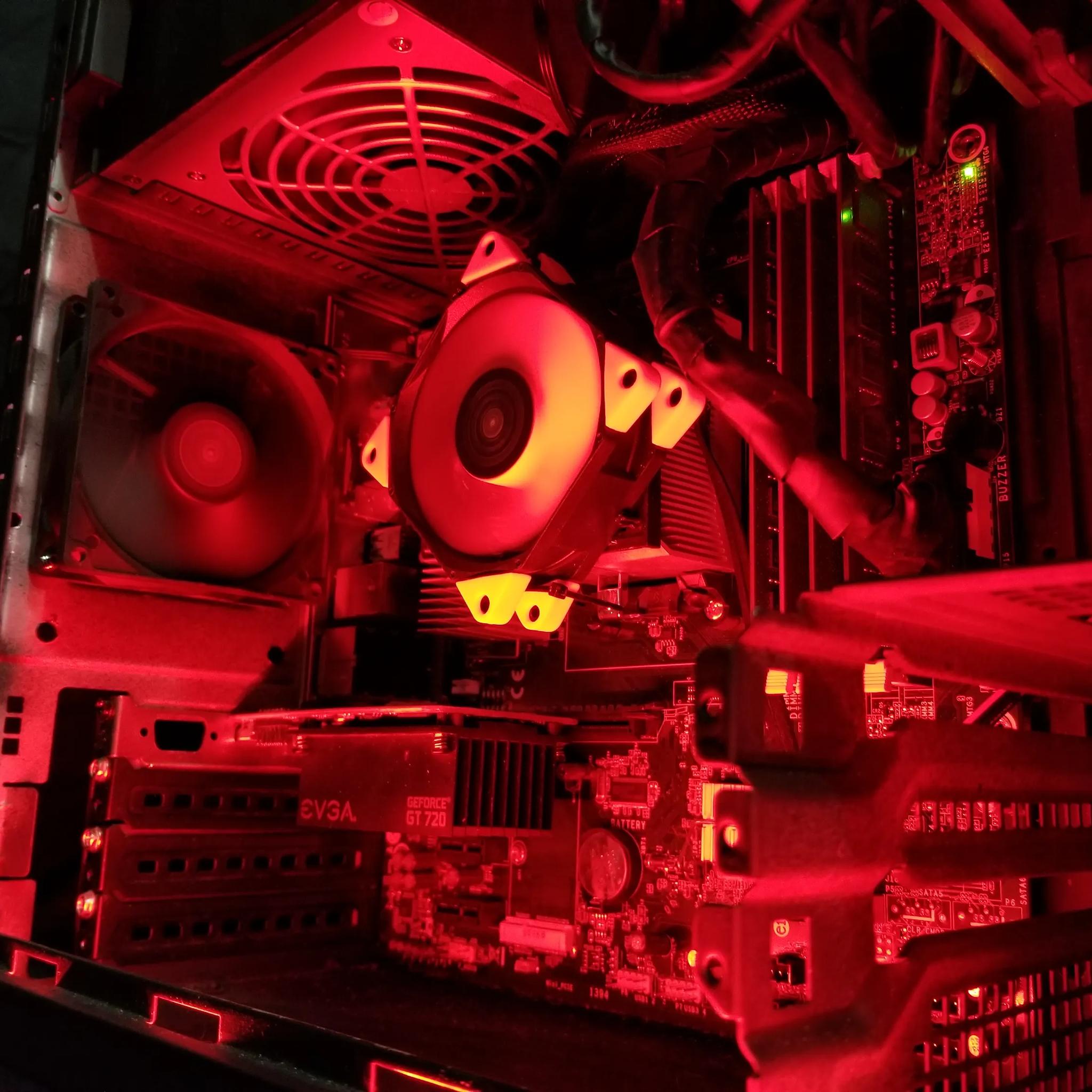 huge value/flat black moded/starter budget office/gaming pc