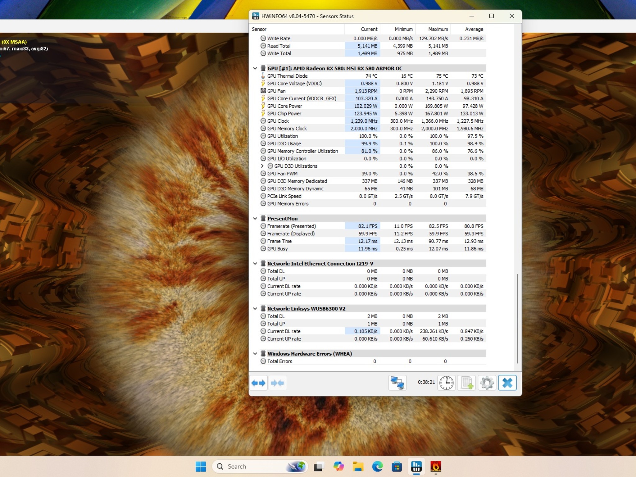 MSI Radeon RX 580 ARMOR 8G OC