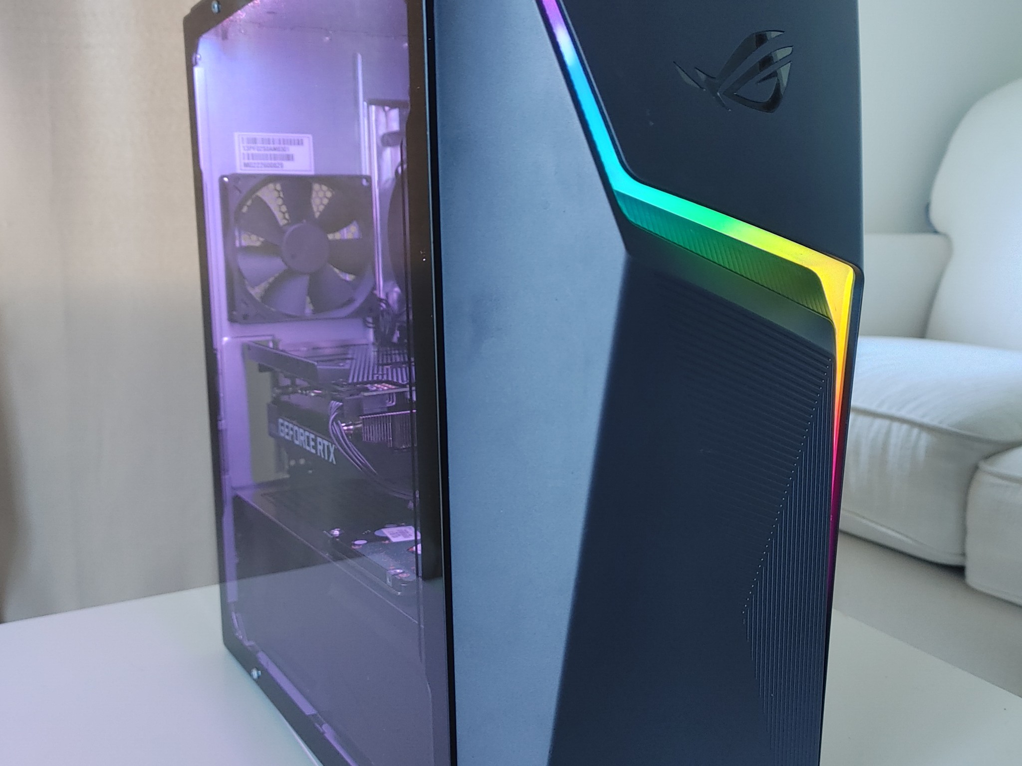 ASUS ROG Gaming PC i3-10105 RTX 3060 16GB RAM 256GB SSD
