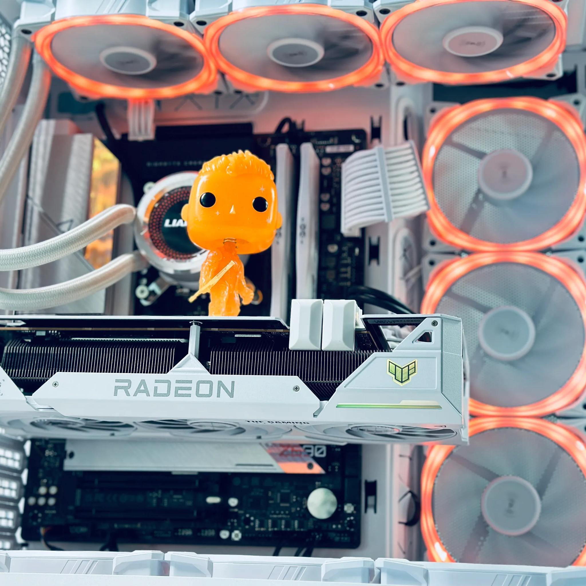 🧡✴️Extreme Liquid Cooled Gaming PC✴️AMD RX 7800 XT 16GB✴️Intel 13500 14 core✴️32GB DDR5✴️1TB NVME