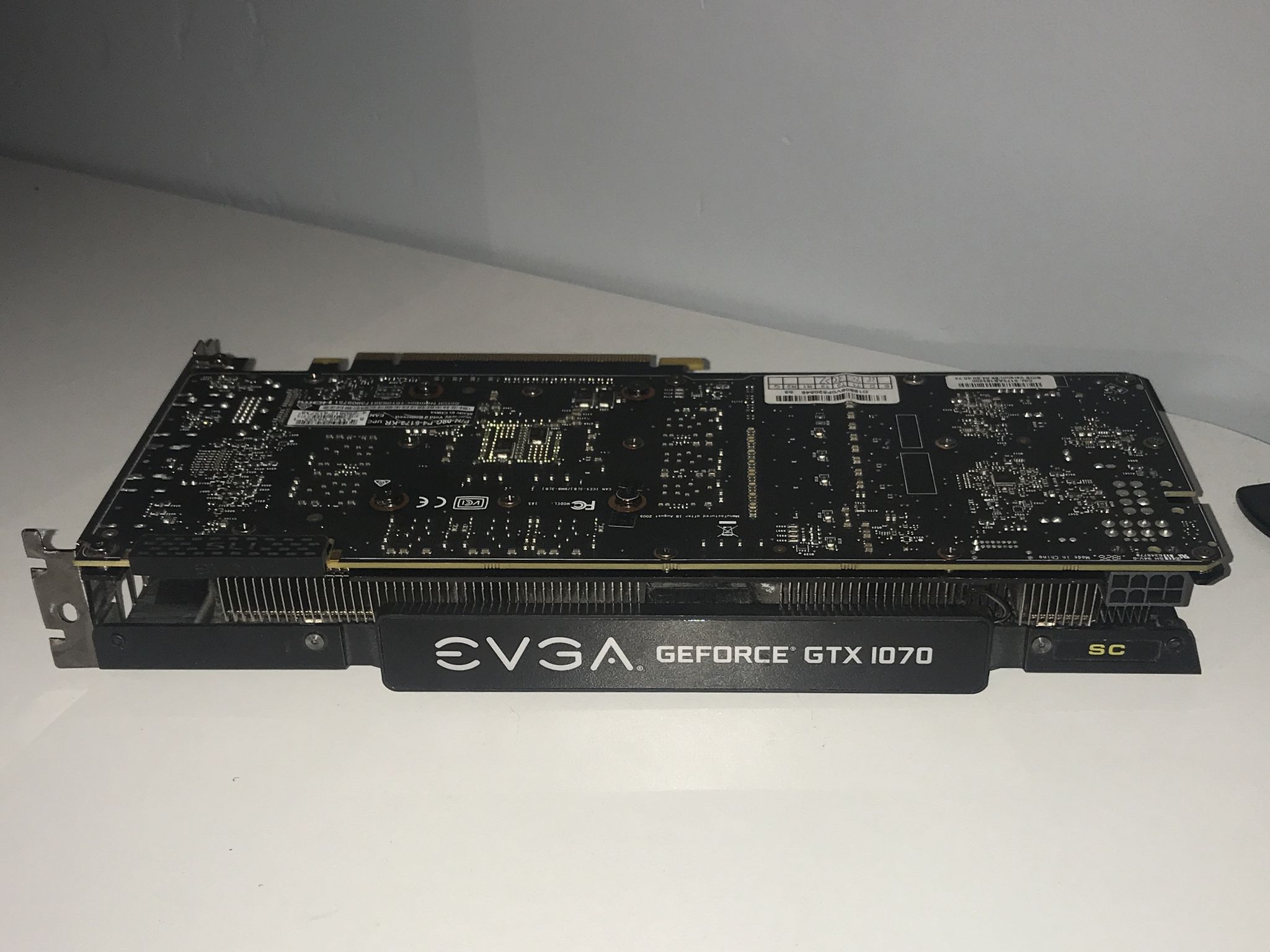 EVGA GTX 1070 8GB CARD WITH ORIGINAL BOX
