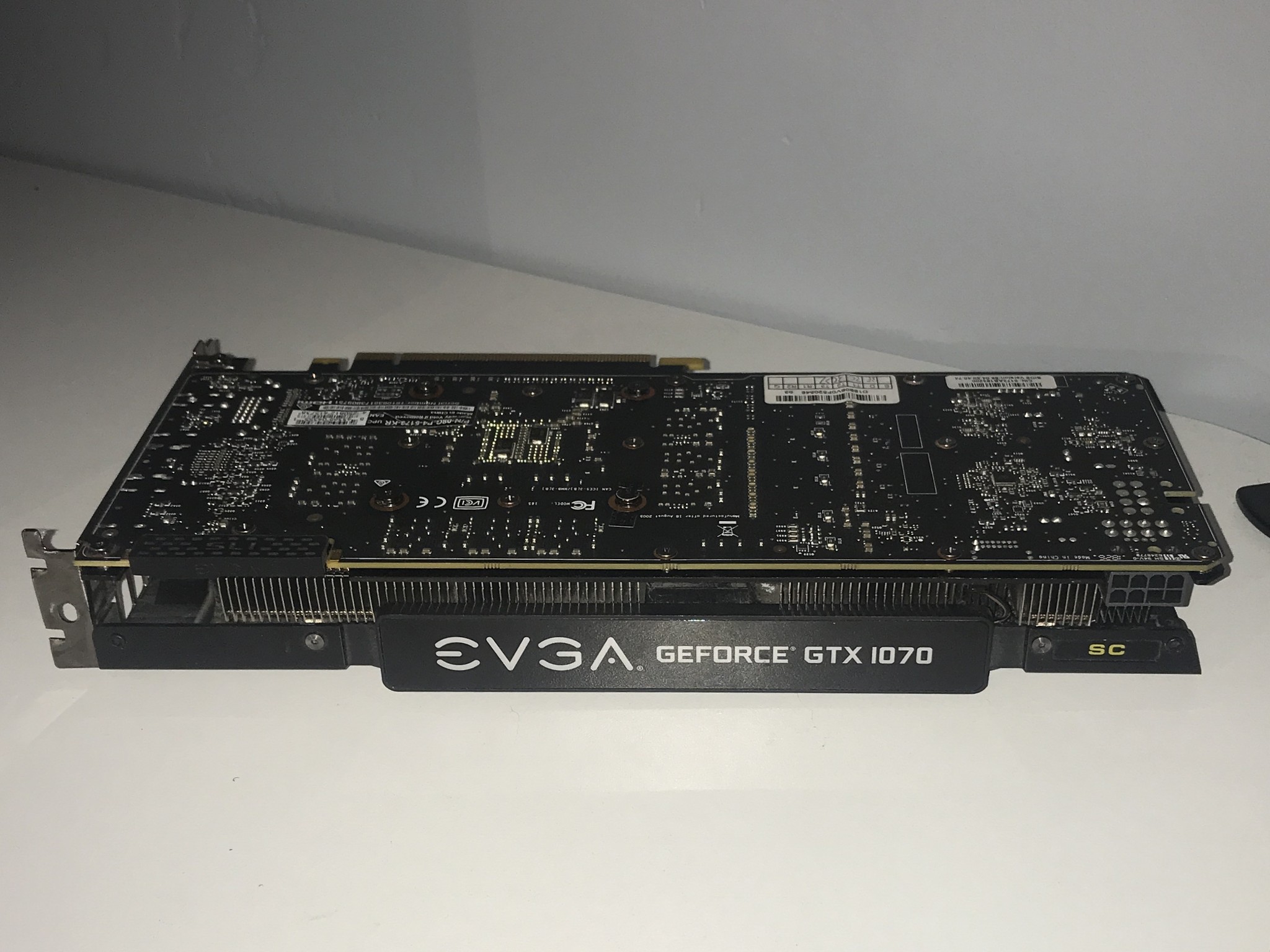EVGA GTX 1070 8GB CARD WITH ORIGINAL BOX