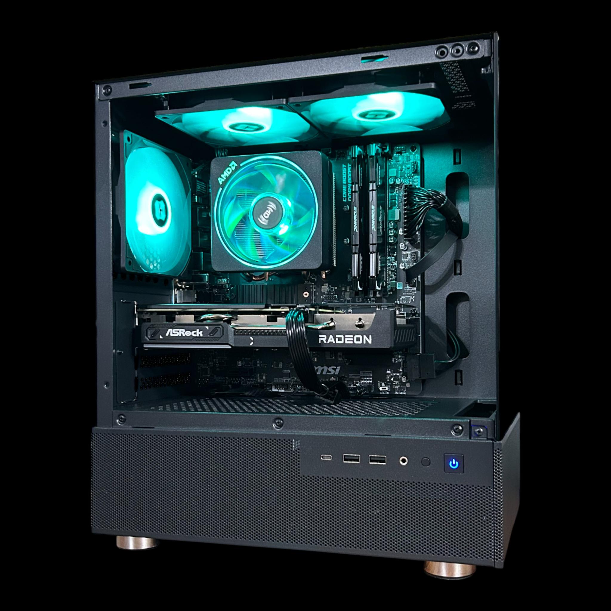 RX 9060XT 16GB | Ryzen 5 5600X | 32GB DDR4 | 1TB NVMe | The Officer RX