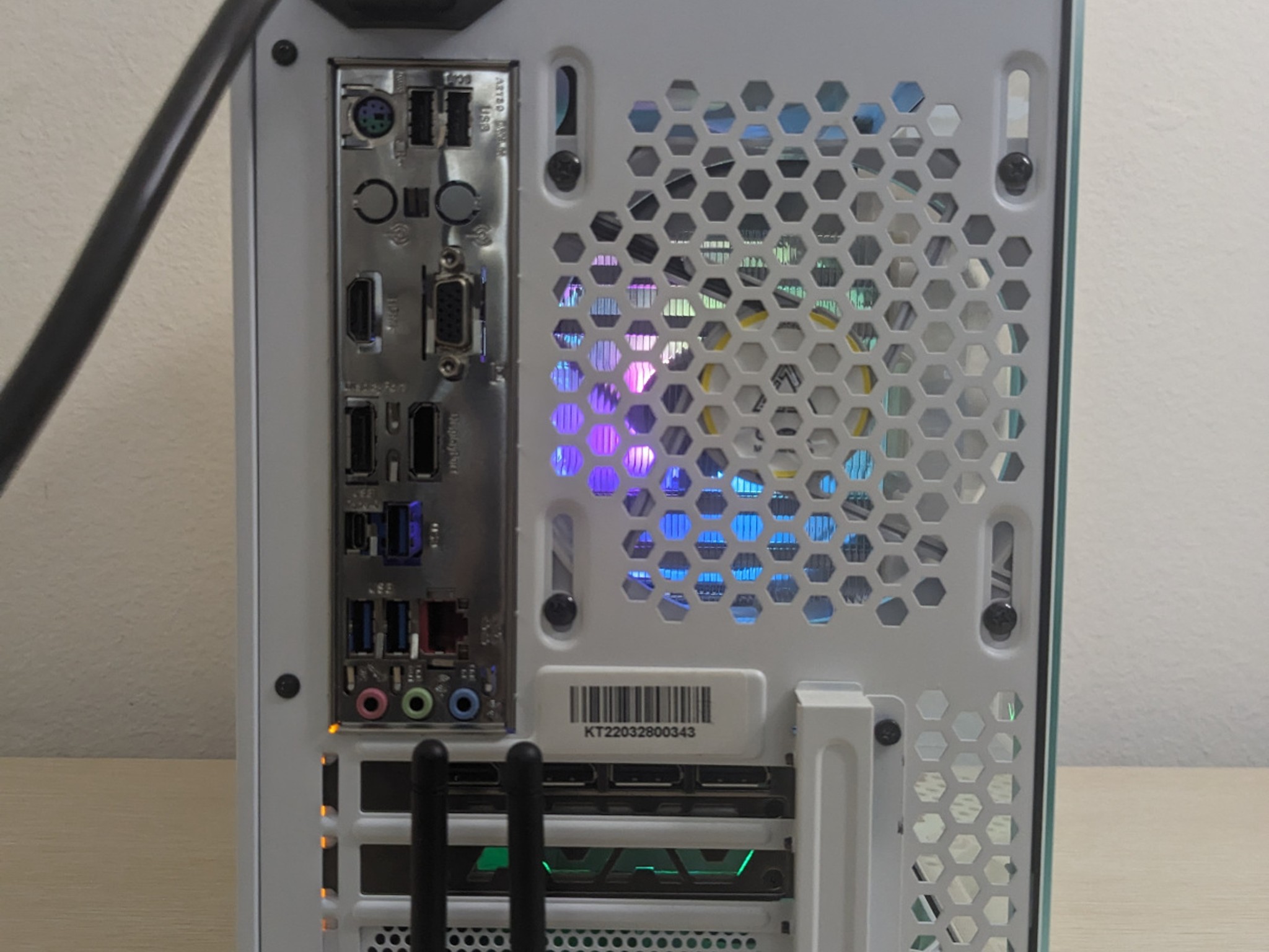 RTX 3060 (12GB), i3-12100 White Gaming PC (16GB RAM, 1TB SSD, Win11 Home)