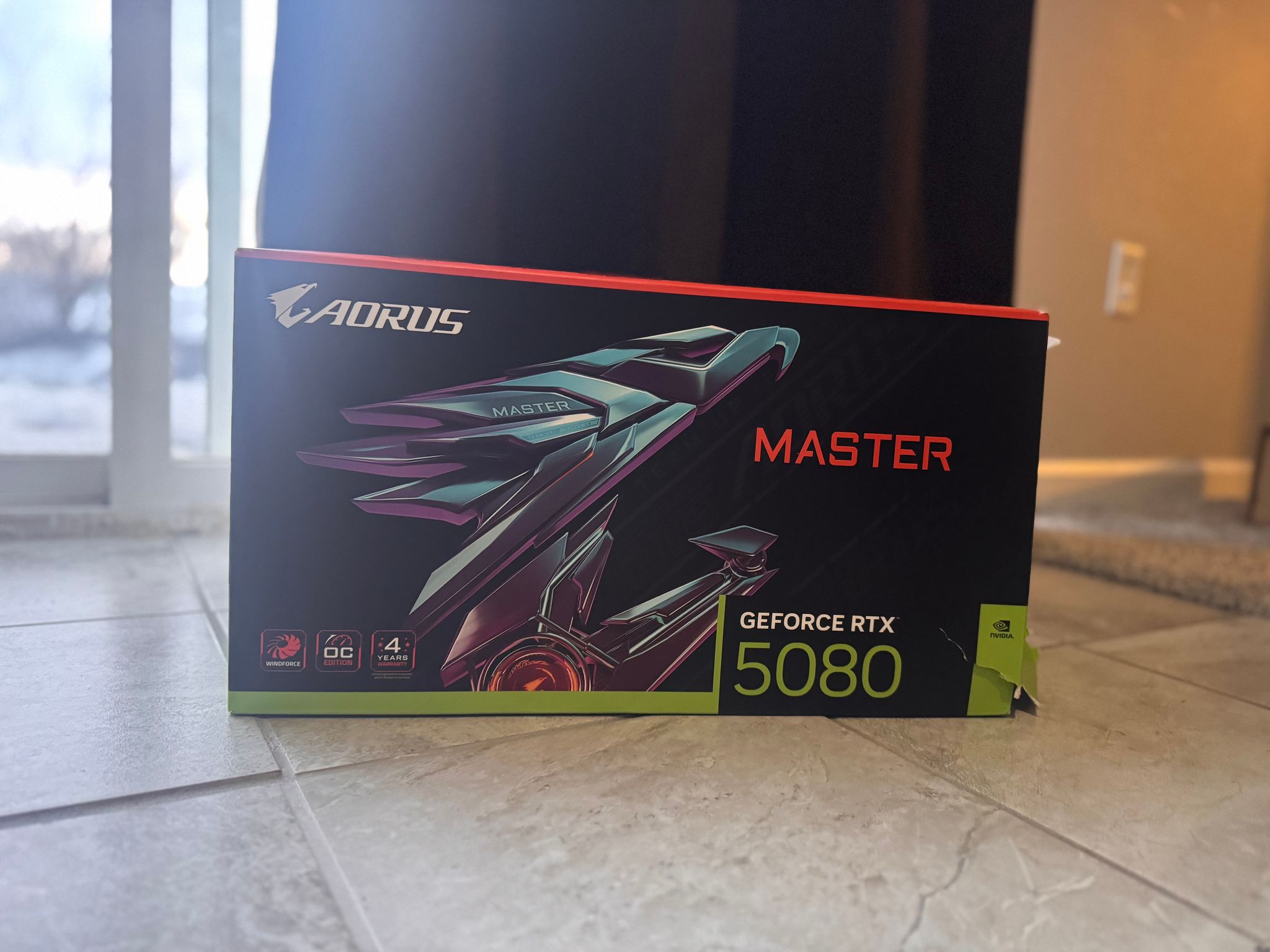 GIGABYTE AORUS GeForce RTX 5080 MASTER 16G