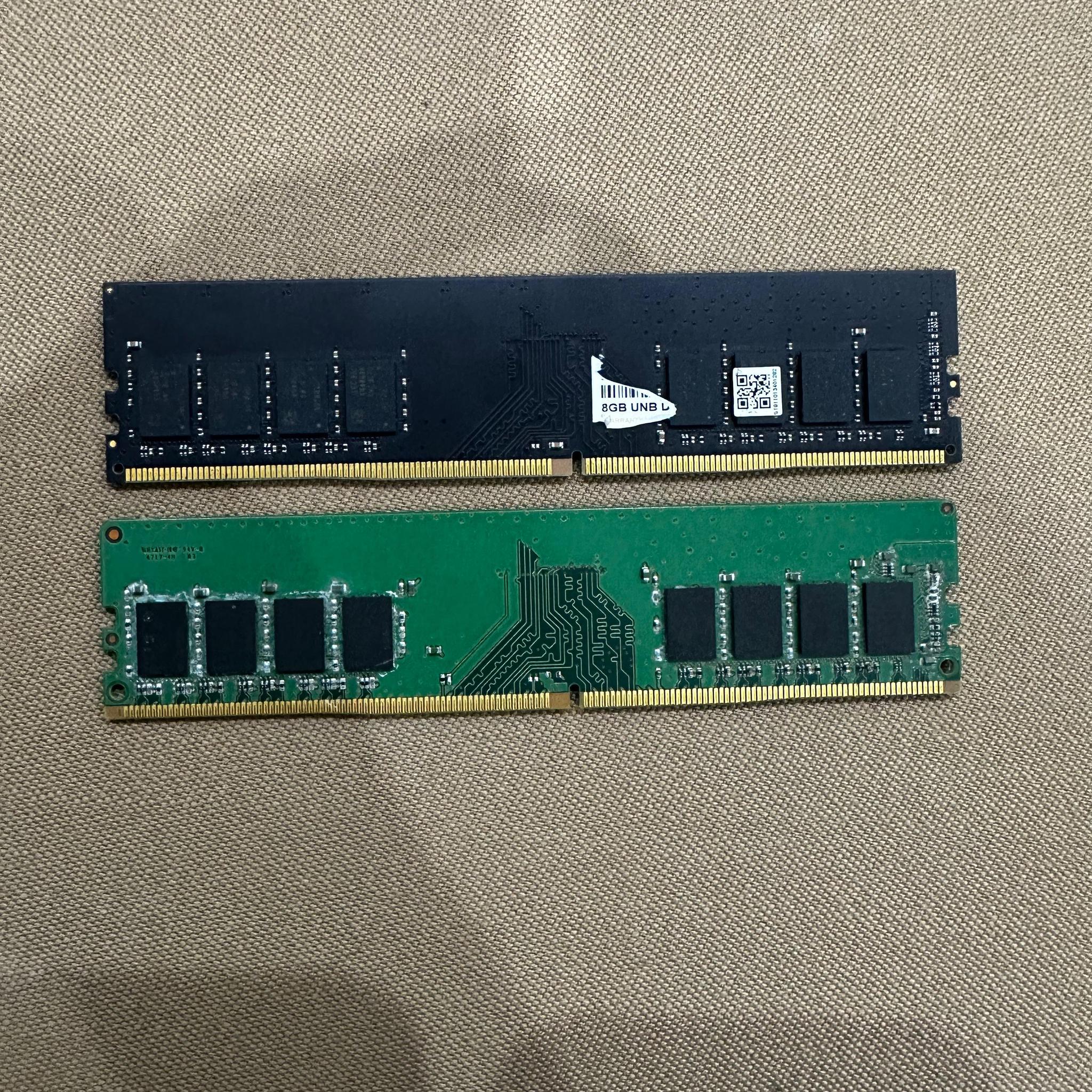Micron & Teamgroup 16gb DDR4 RAM (tested works fine)